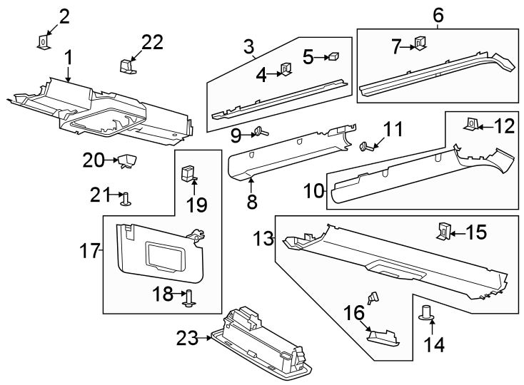 Ford Bronco Anyone else missing side curtain airbag trim? 1650337867977