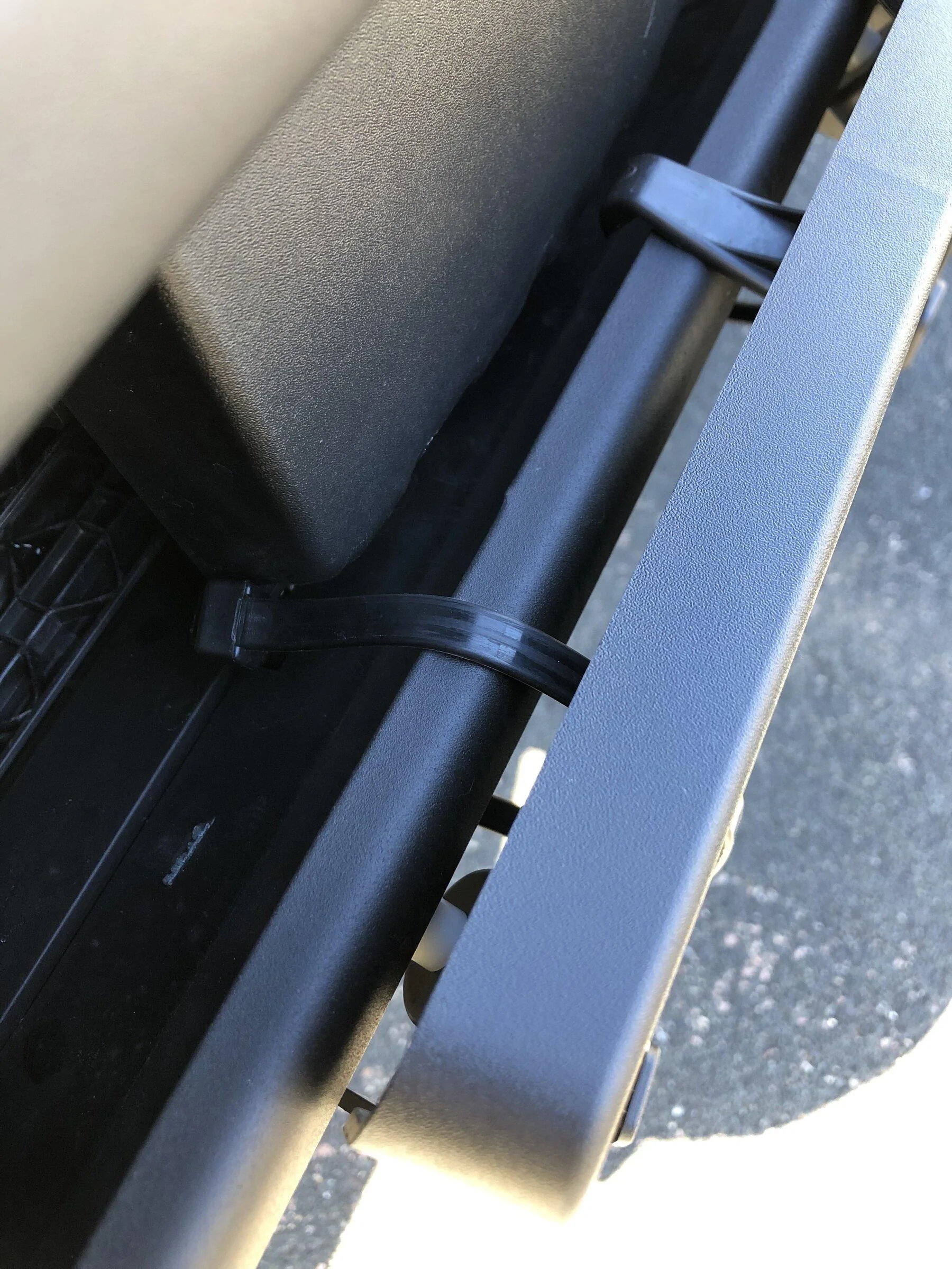 Ford Bronco 5$ Front License Plate Mount plate to