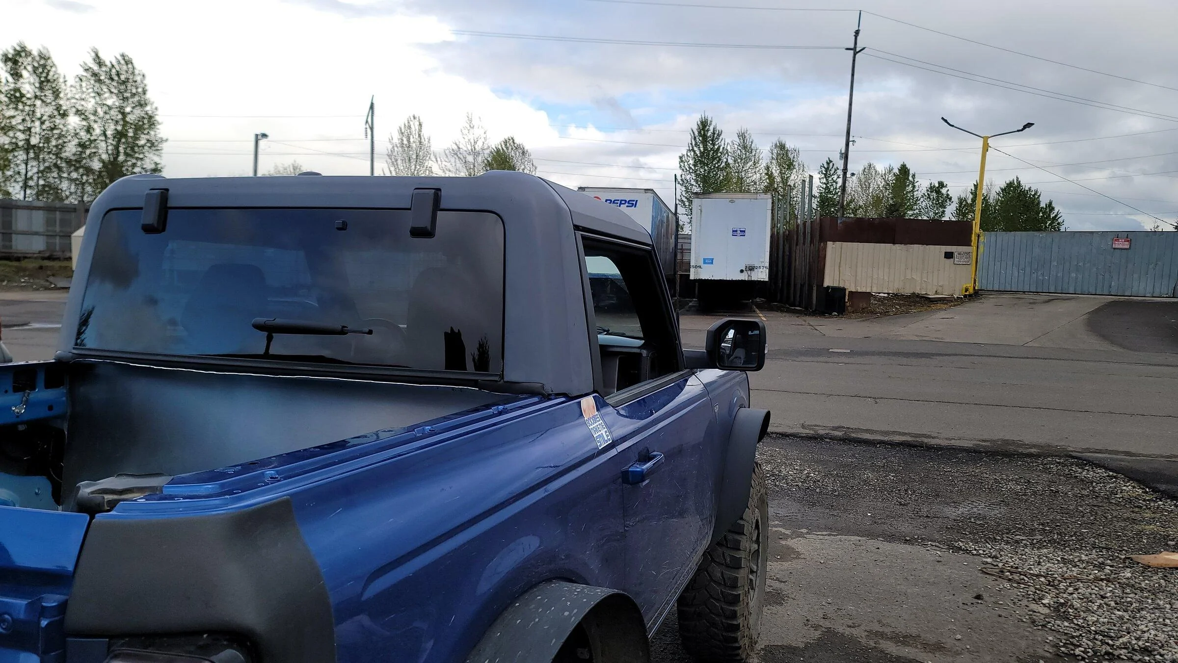 Ford Bronco Half Cab Pick-Up Bronco Build! 🪚 20220419_172159