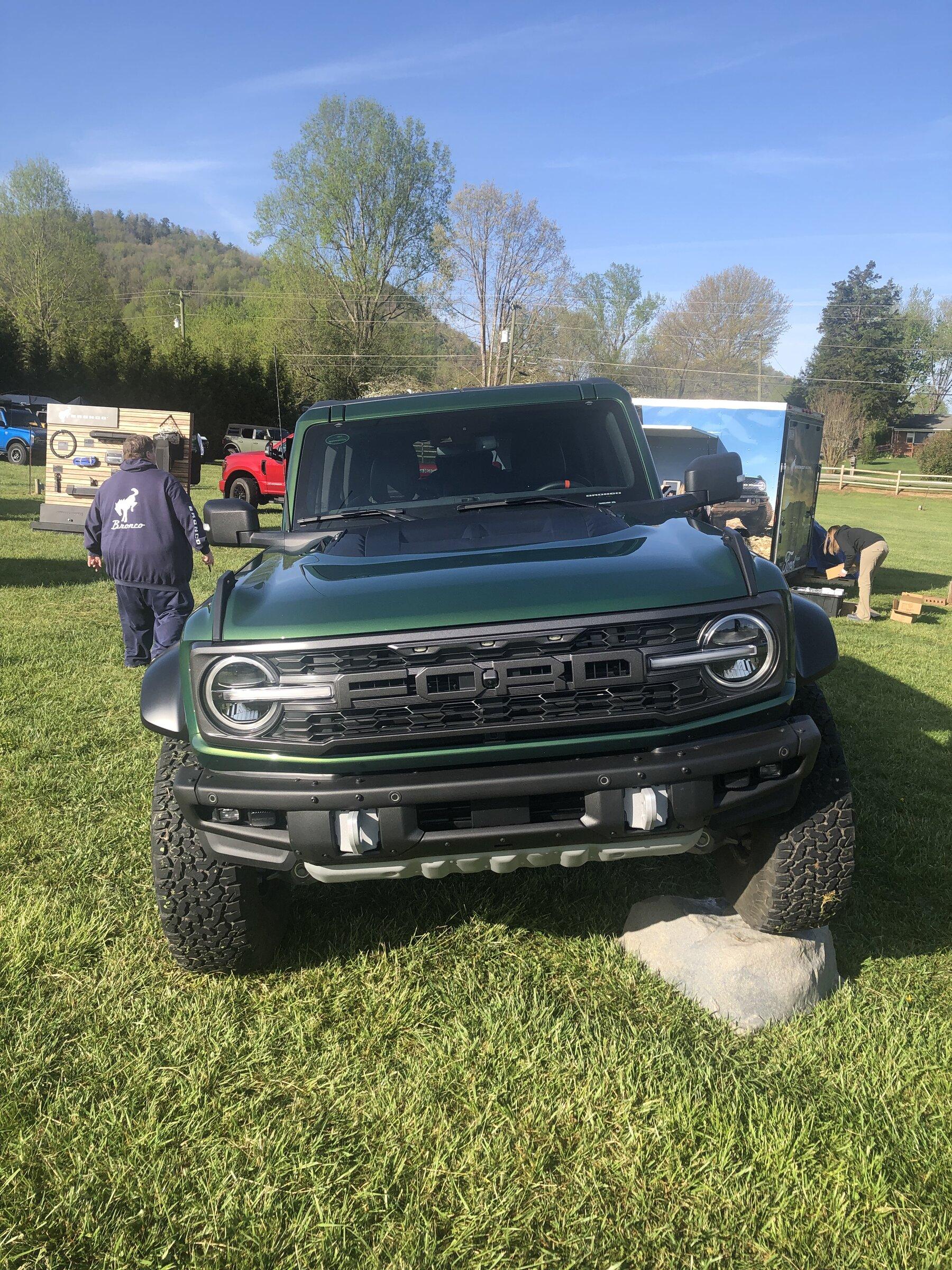 Ford Bronco Eruption Green Raptor & Desert Sand Everglades at Bronco Super Celebration East 021C6AF8-E0E4-4076-A85C-46B7BBB35FE4