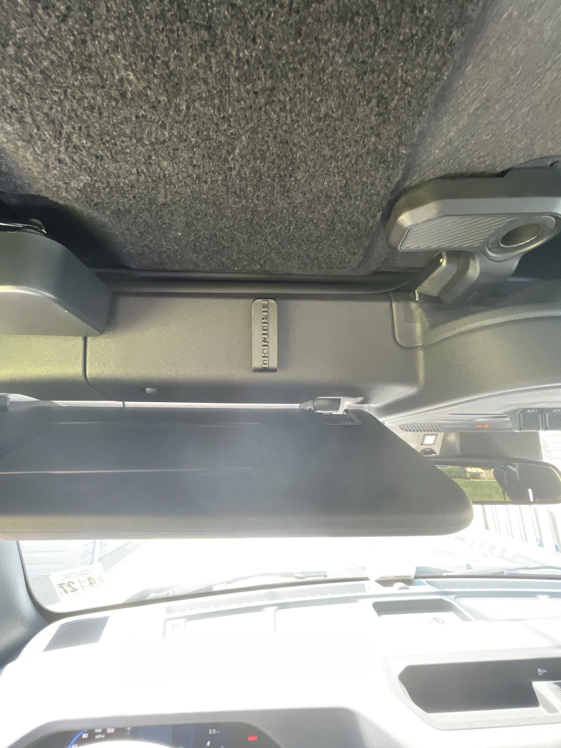 Ford Bronco Sunglass holder - custom designed B478F2AE-E116-4861-A414-1660DB3CDAA5