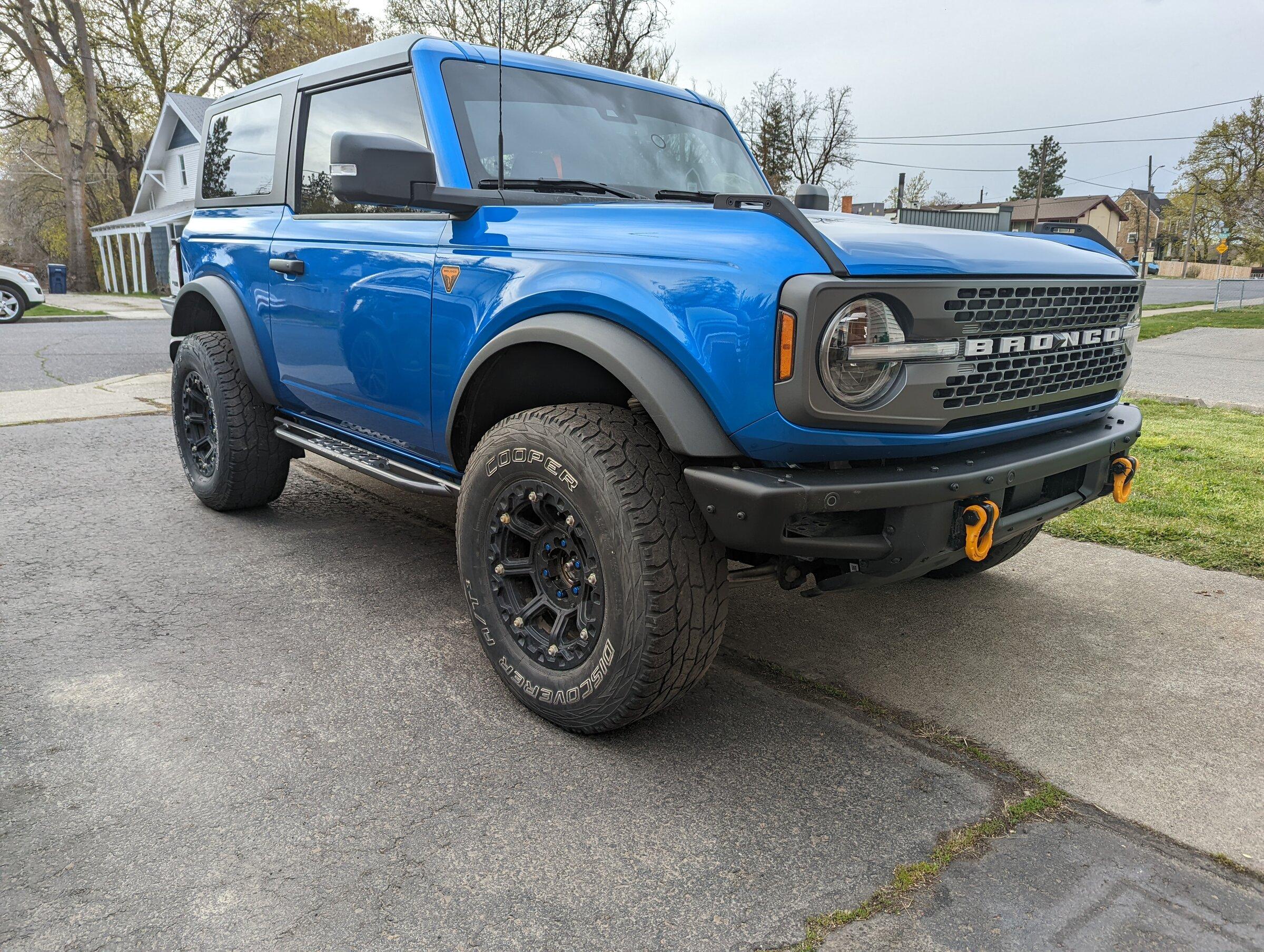 Ford Bronco What did you do TO / WITH your Bronco today? 👨🏻‍🔧🧰🚿🛠 PXL_20220421_004746299