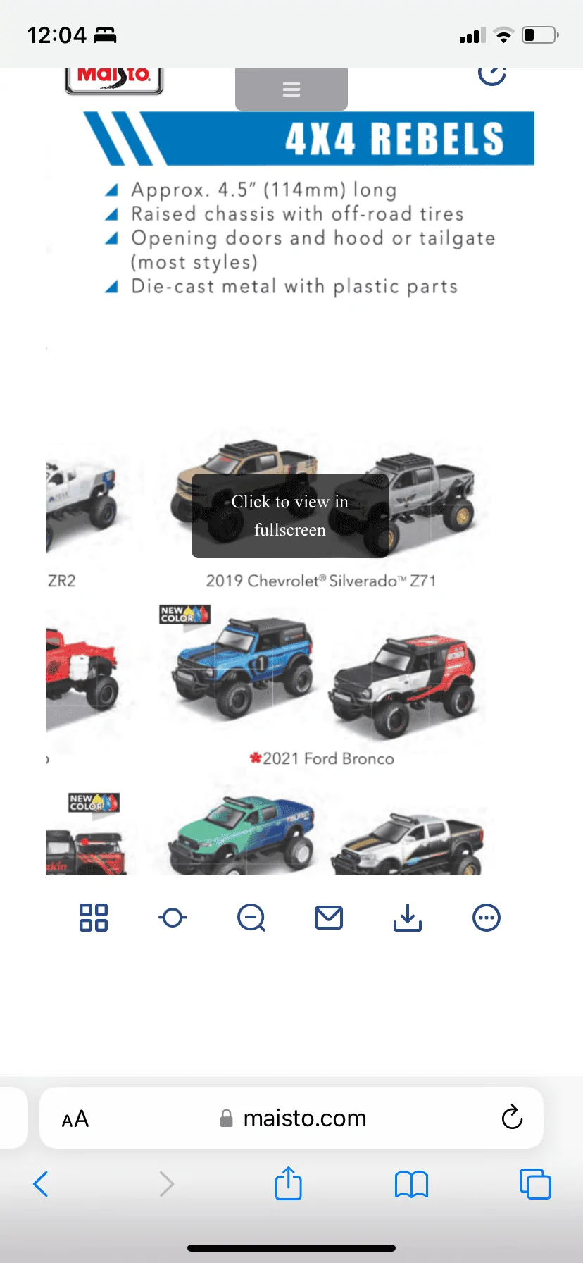 Ford Bronco Are 1/43 scale models availible? CA5F9344-7C6B-462D-94DA-62FD10530B9D