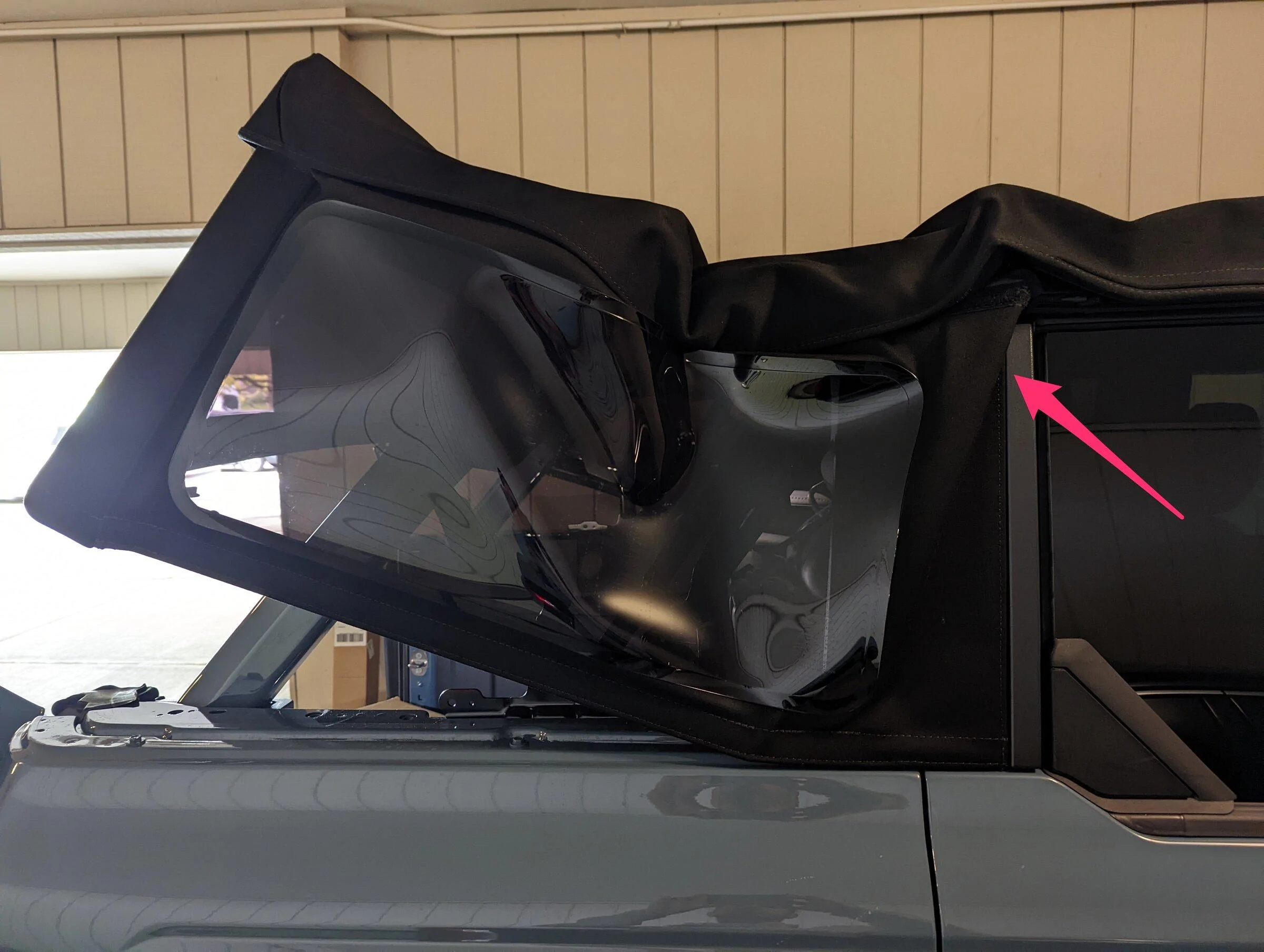Ford Bronco Soft top problem PXL_20220420_231924435