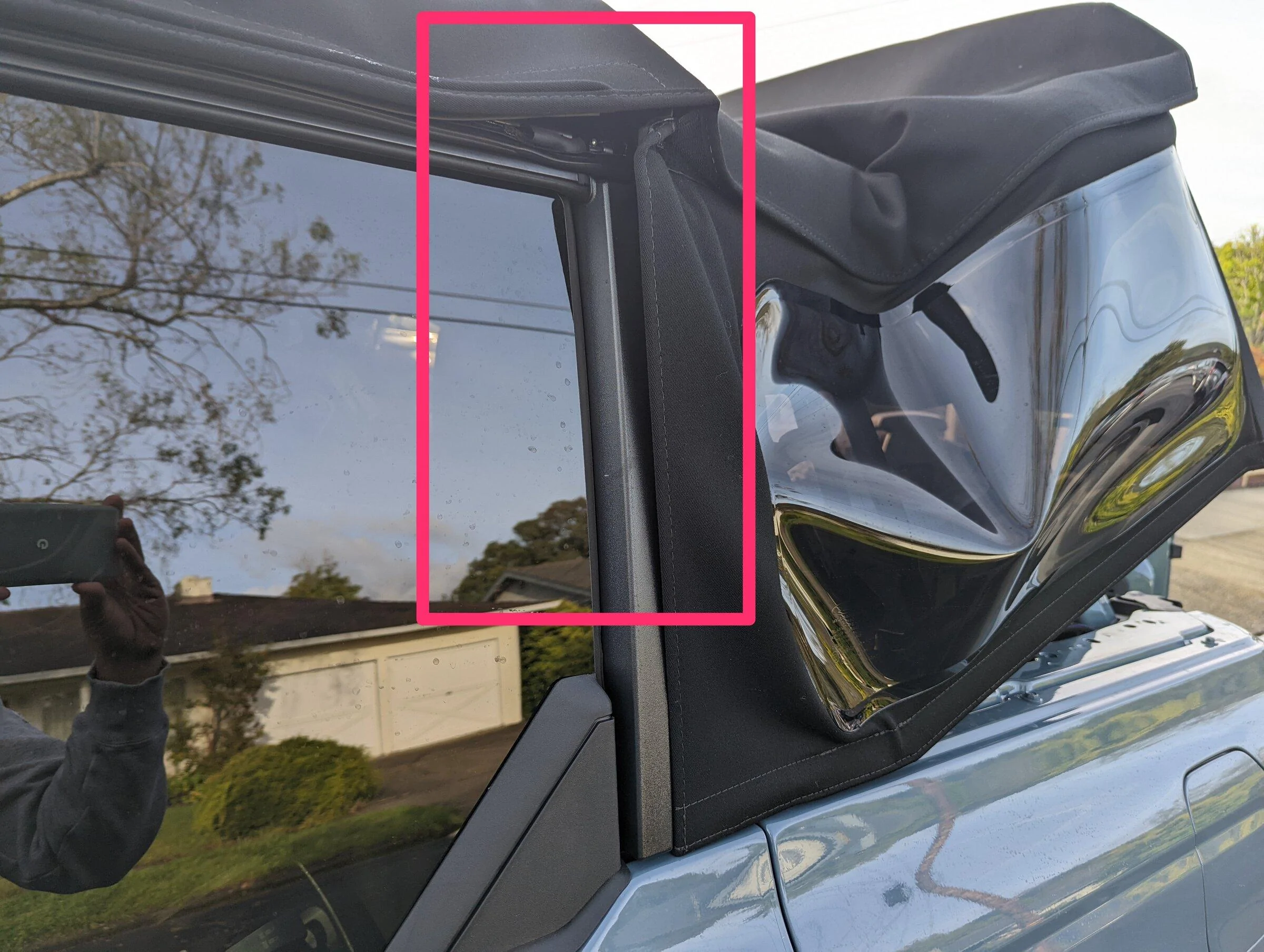 Ford Bronco Soft top problem PXL_20220421_150526798