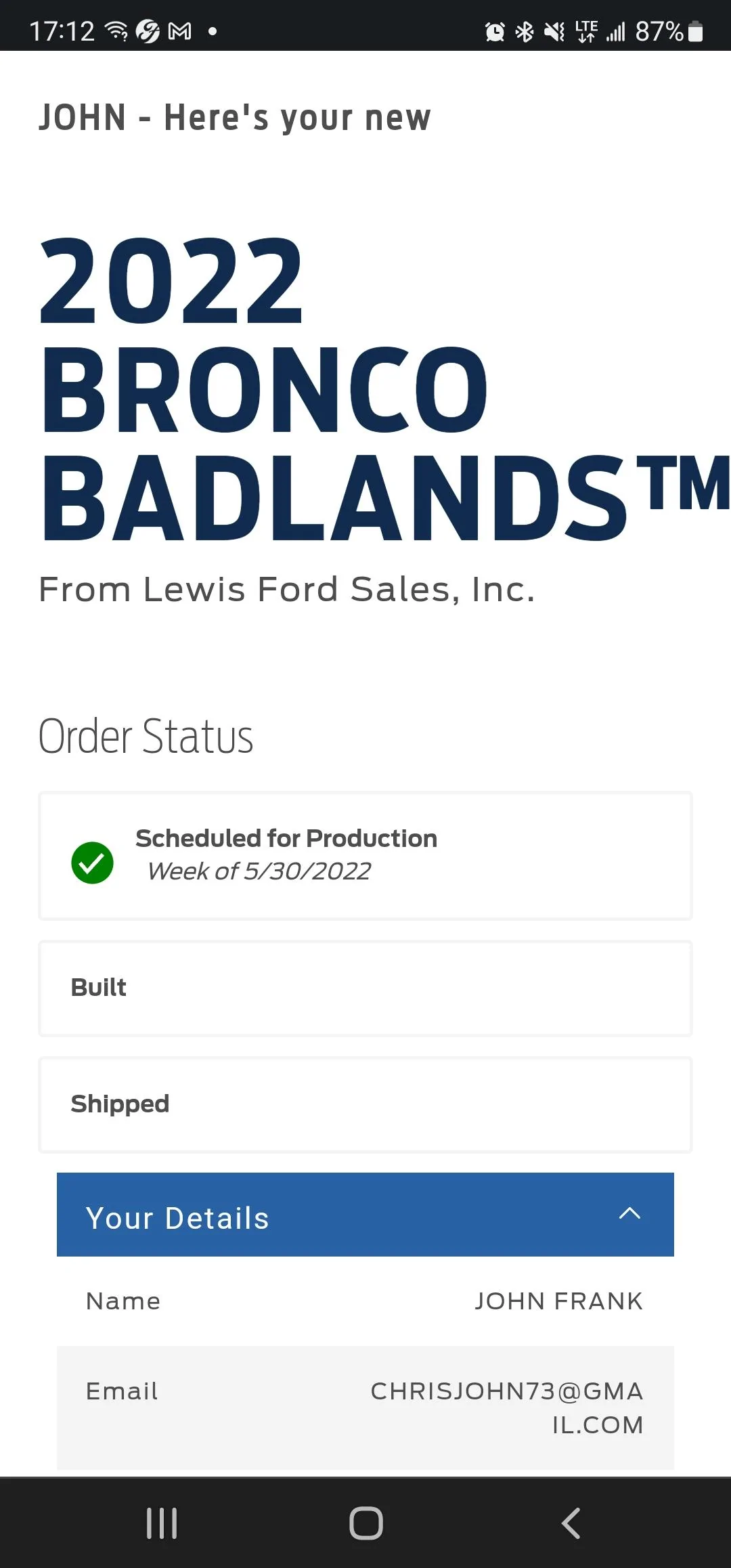 Ford Bronco ⏱ Bronco Scheduling Next Week (4/18) For Build Weeks 5/30-6/27 and 7/11-7/25 Screenshot_20220421-171258_Chrom