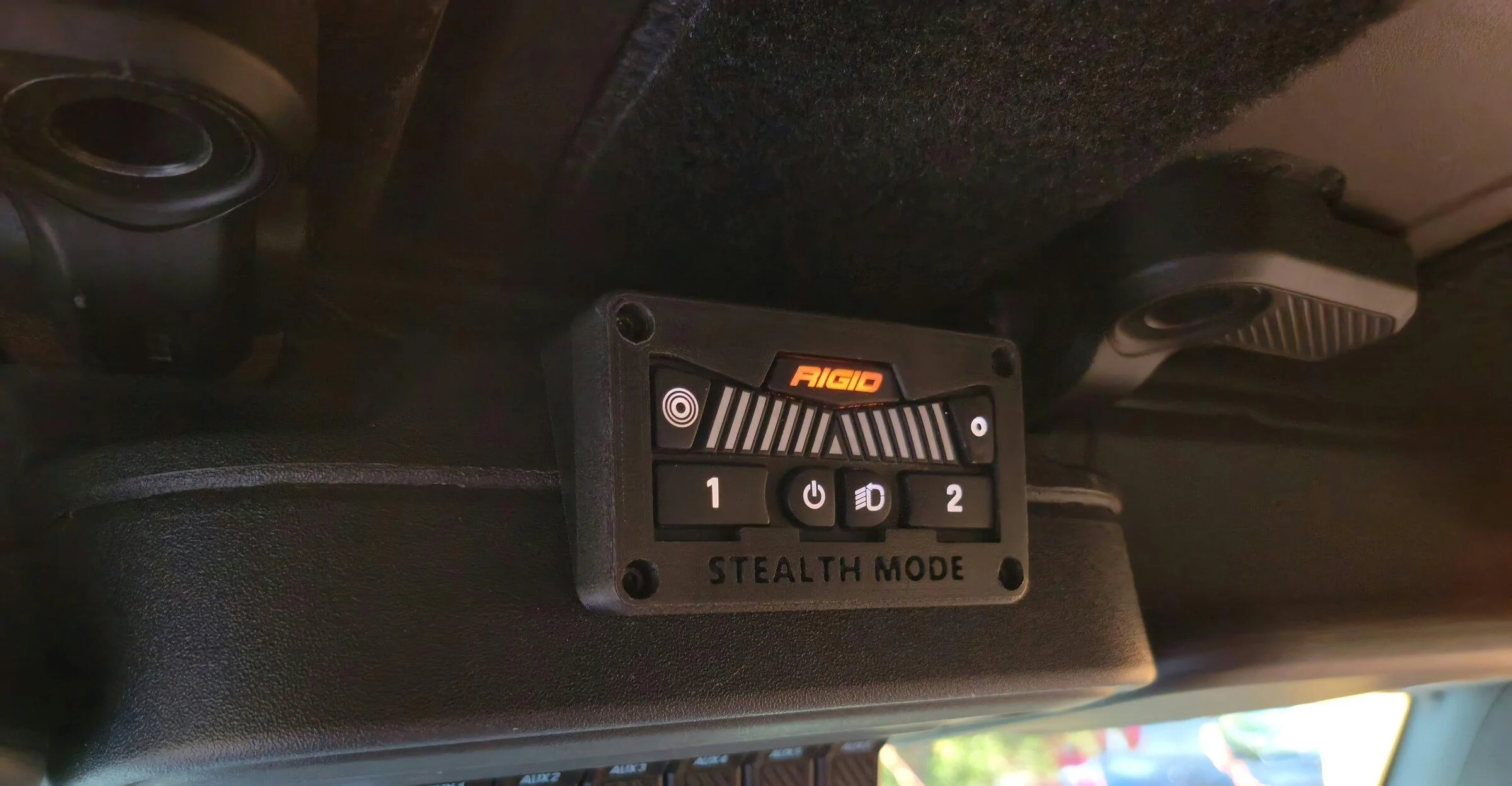 Ford Bronco Off road light install 20220416_180915