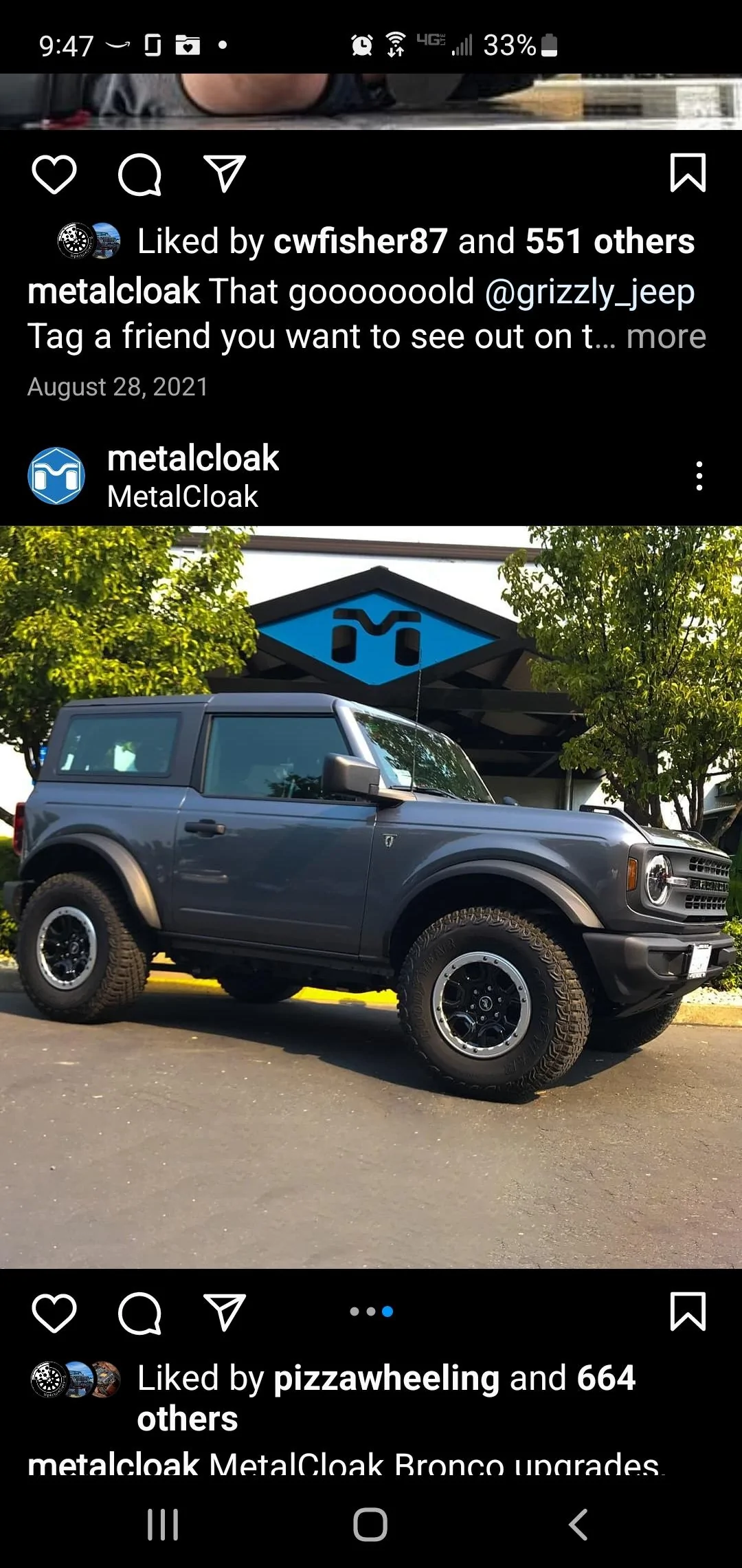 Ford Bronco CARBONIZED GRAY Bronco Club Screenshot_20220421-214704_Instagram