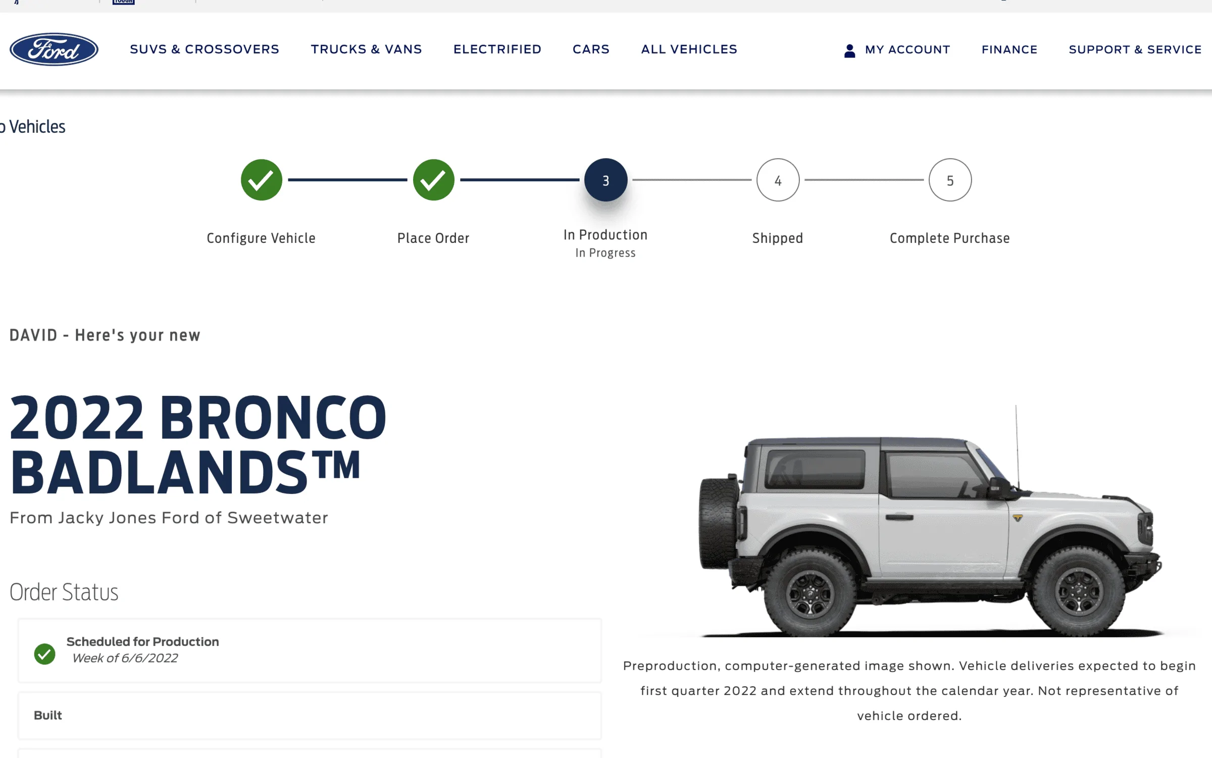 Ford Bronco 06/06/22 Build Week Group Screen Shot 2022-04-22 at 8.34.31 AM