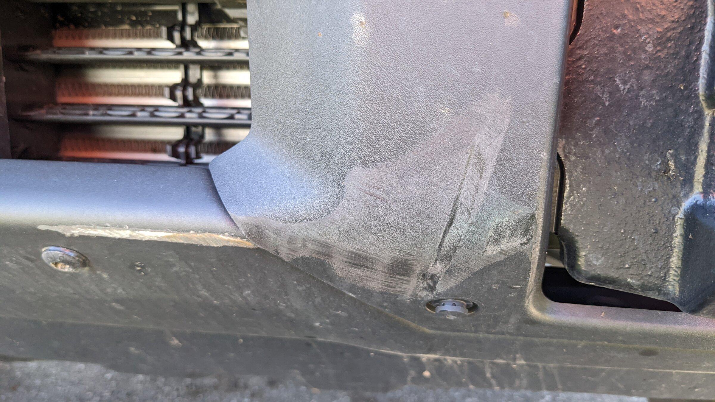 Ford Bronco Bumper black touch up paint? PXL_20220422_143202259