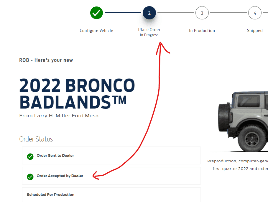 Ford Bronco ⏱ Bronco Scheduling Next Week (4/18) For Build Weeks 5/30-6/27 and 7/11-7/25 Screenshot 2022-04-22 080902