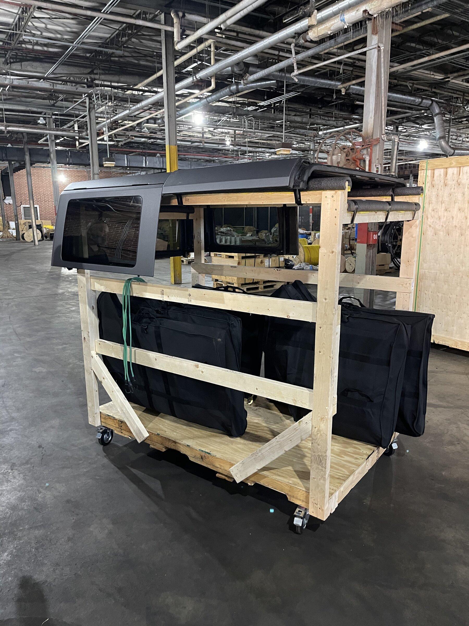 Ford Bronco Hard Top/Panels/Door Storage Dolly IMG_3848