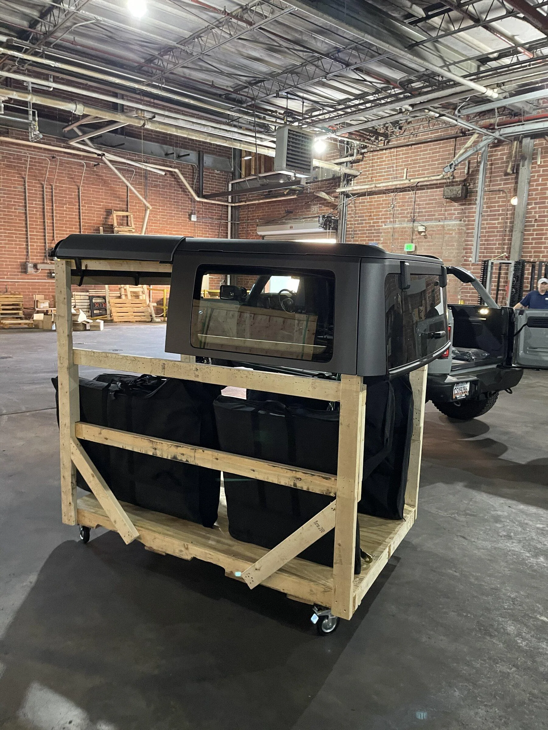 Ford Bronco Hard Top/Panels/Door Storage Dolly IMG_3851