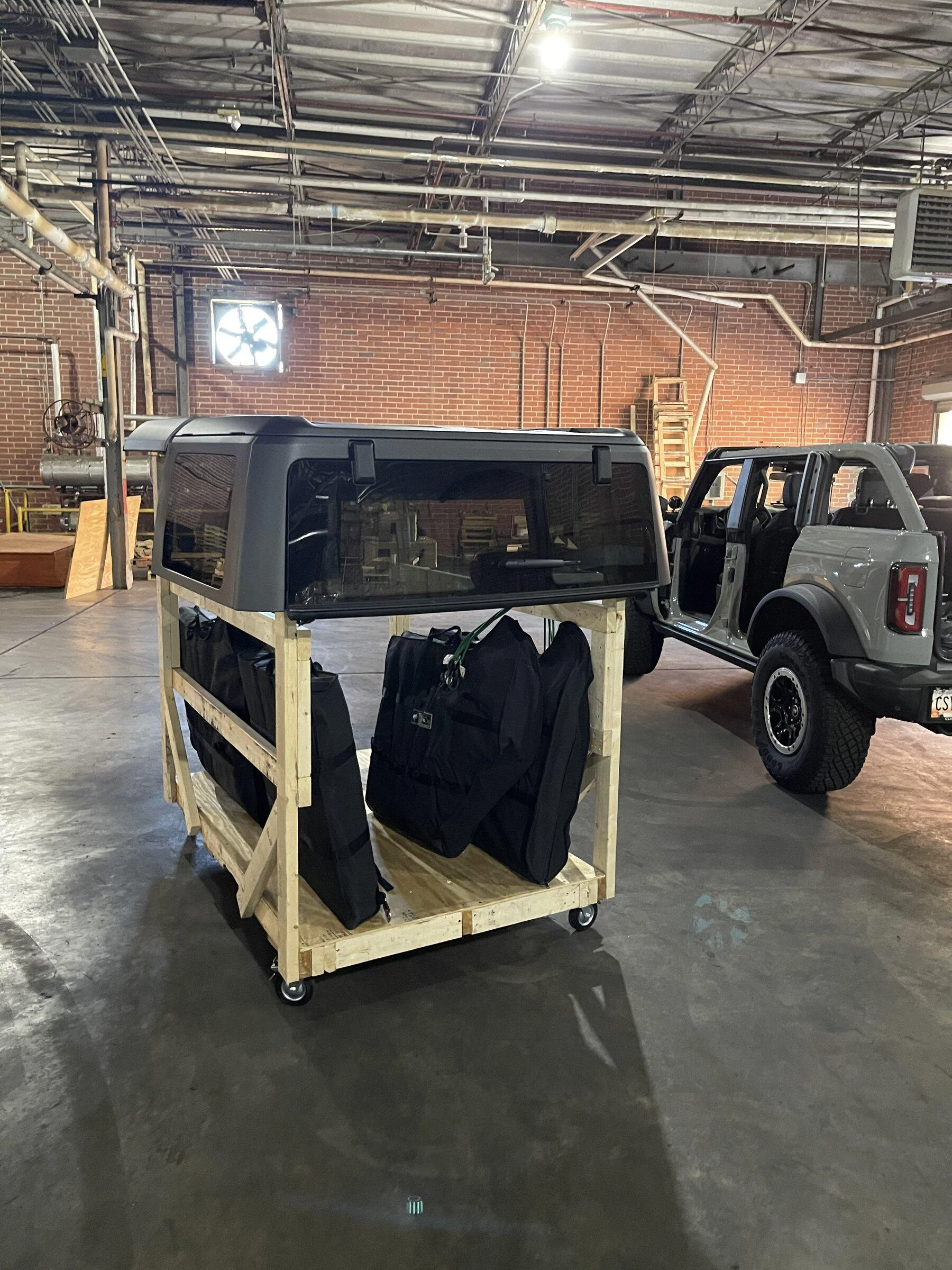 Ford Bronco Hard Top/Panels/Door Storage Dolly IMG_3852