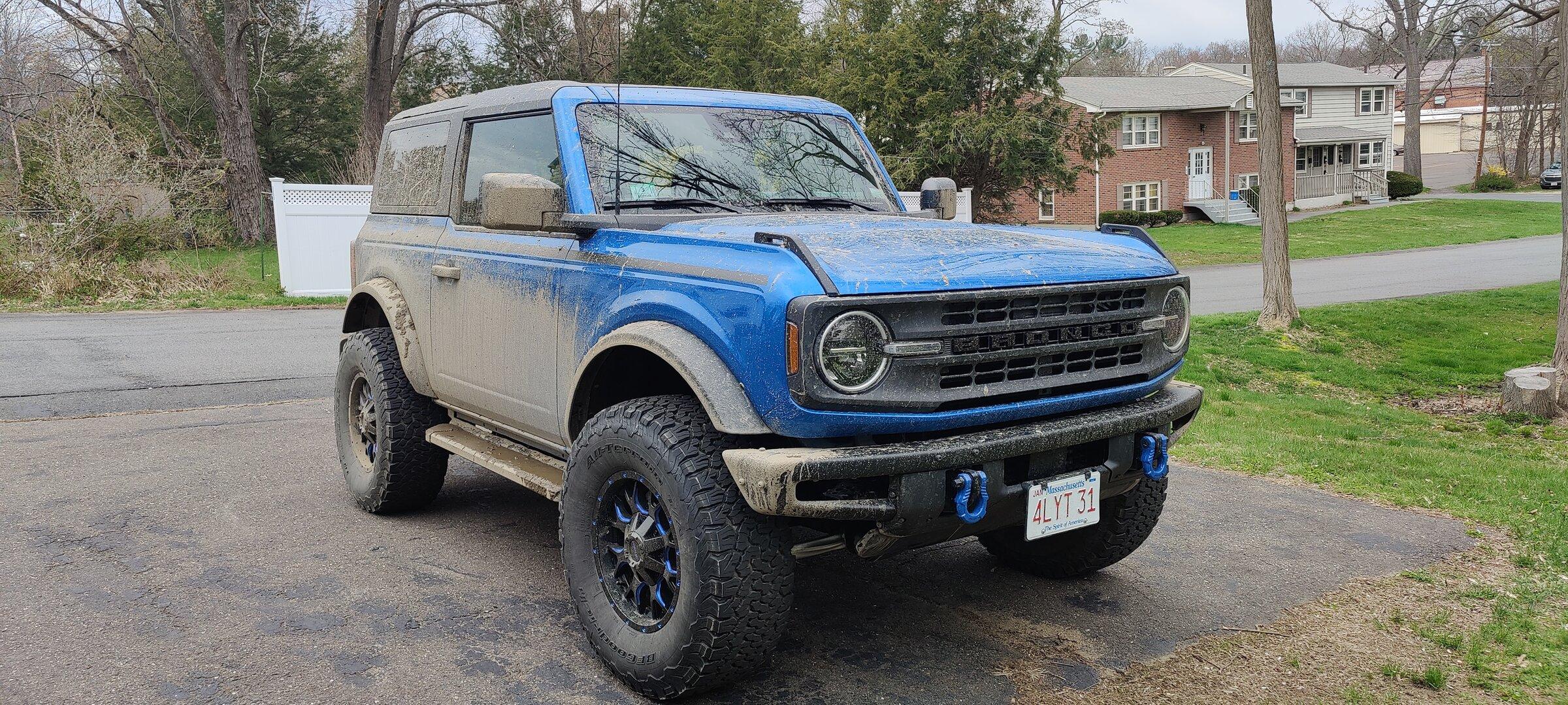 Ford Bronco First dirt @ 1k miles! IMG_20220421_163415