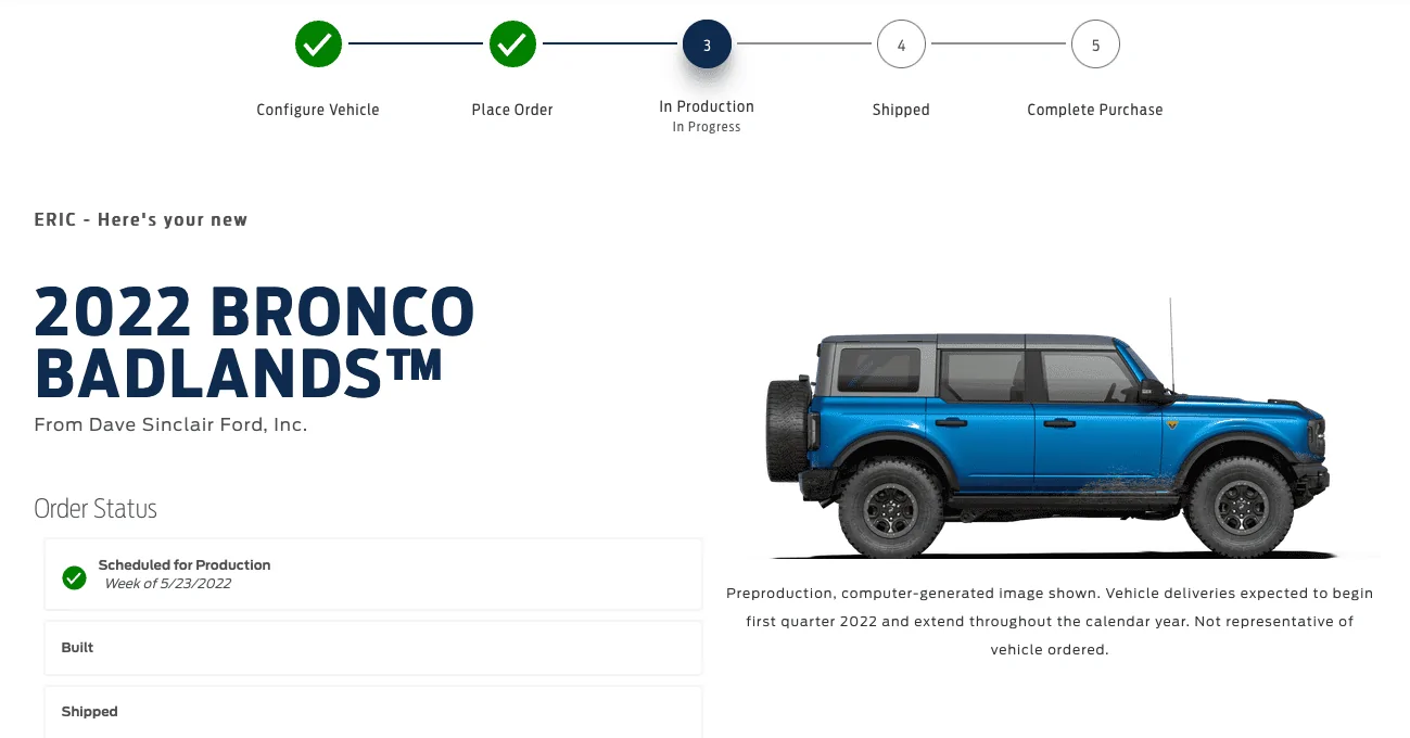 Ford Bronco 5/23 Build Week Screen Shot 2022-04-22 at 9.49.43 PM