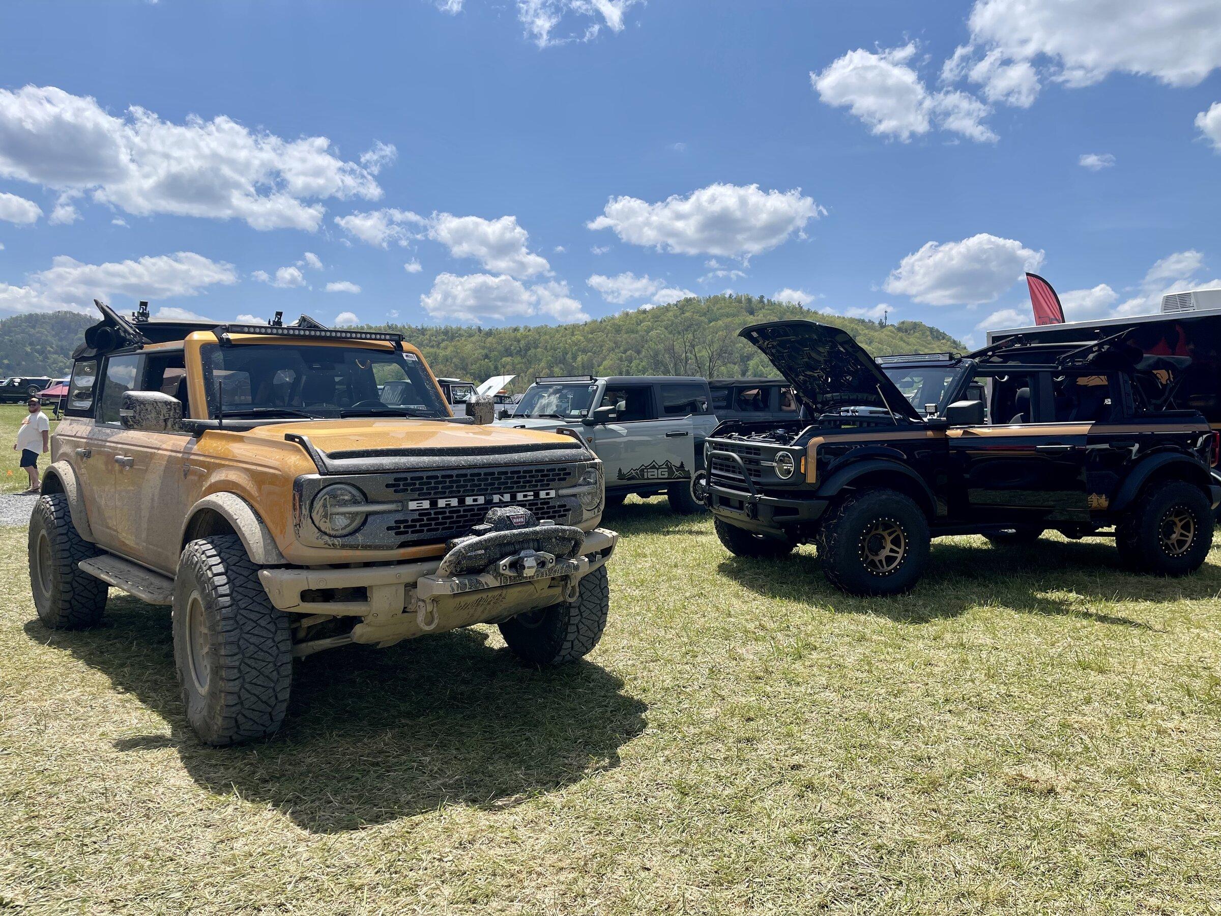 Ford Bronco Photos from Bronco Supercel East Today 4B7745CE-55D5-442D-AEB3-096289D00BC1