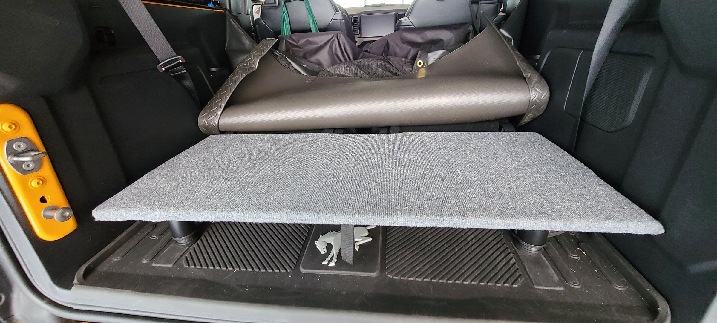 Ford Bronco Rear Seat Delete, DIY Platform 2-Door 20220423_185741