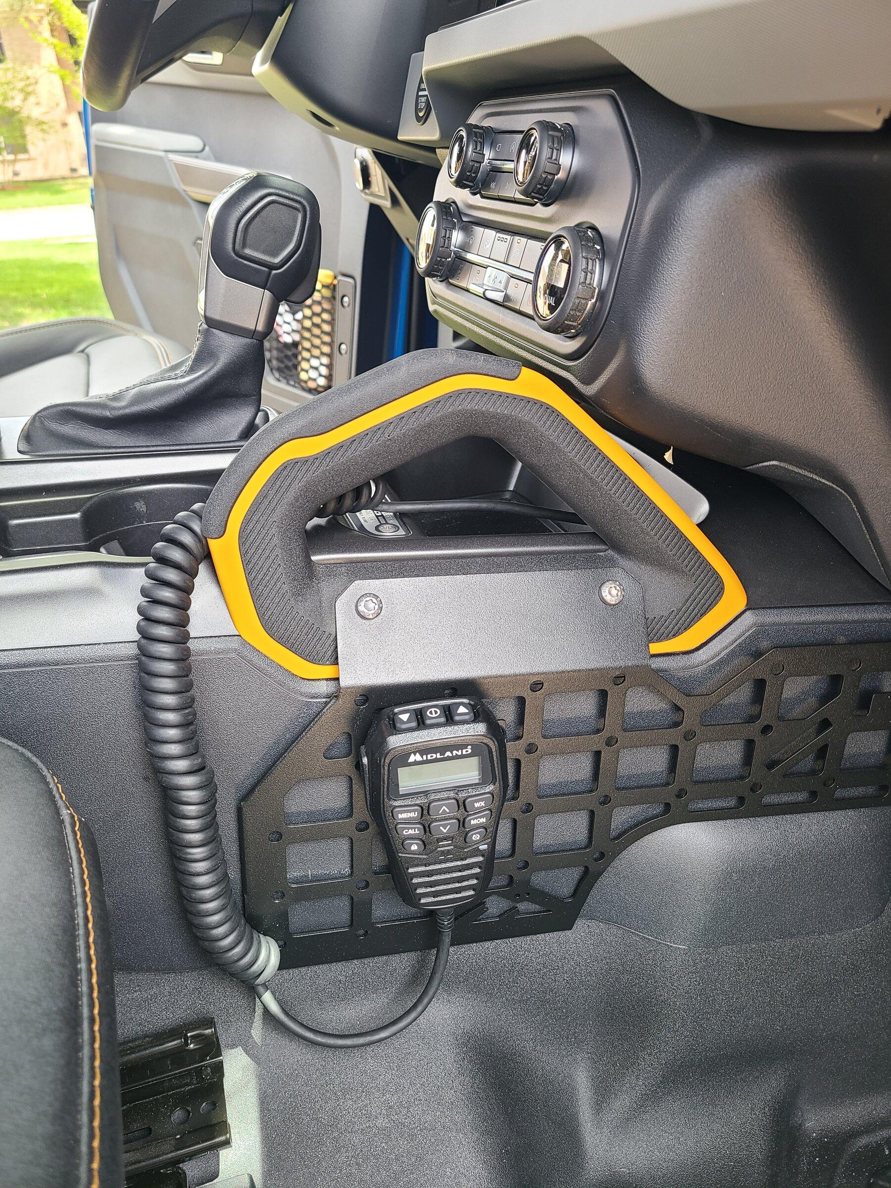Ford Bronco Super Clean GMRS Radio Install! 20220424_143700