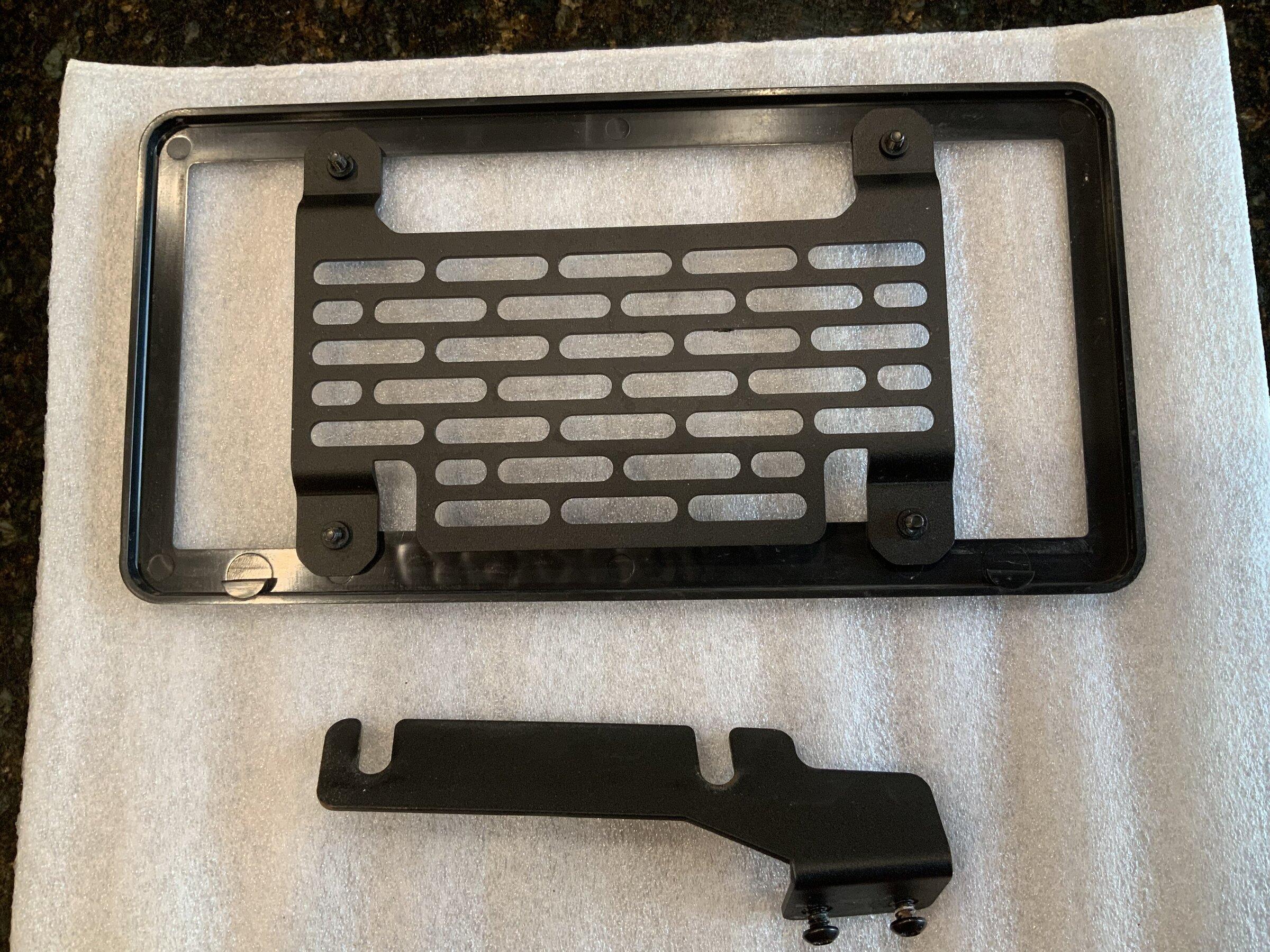 Ford Bronco BuiltRight Front License Plate Holder D6684AF8-FC49-4093-99DC-6C14B46E8D57