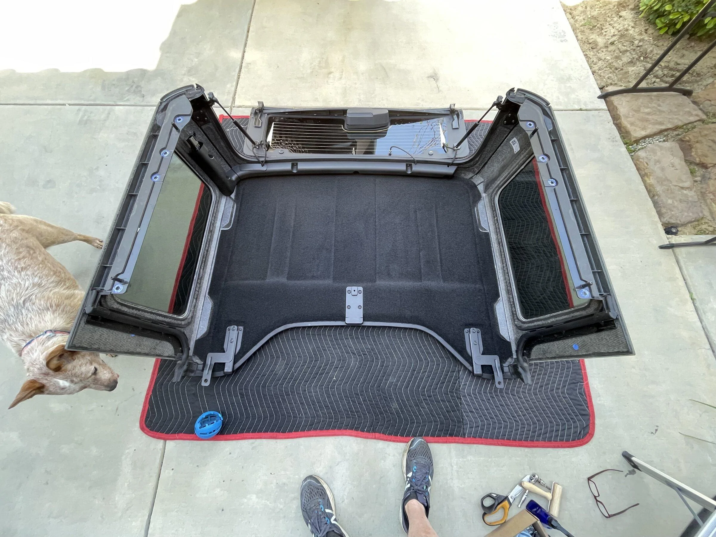Ford Bronco Hardtop sound deadening mod using Kilmat E01124D5-134B-49A7-BD0D-8BA3E0239366