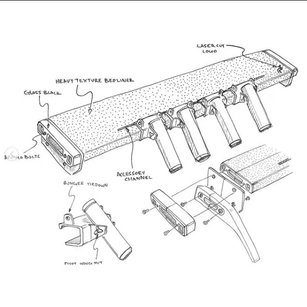 Ford Bronco Hood Loops (Accessory Points) hood_rail_2