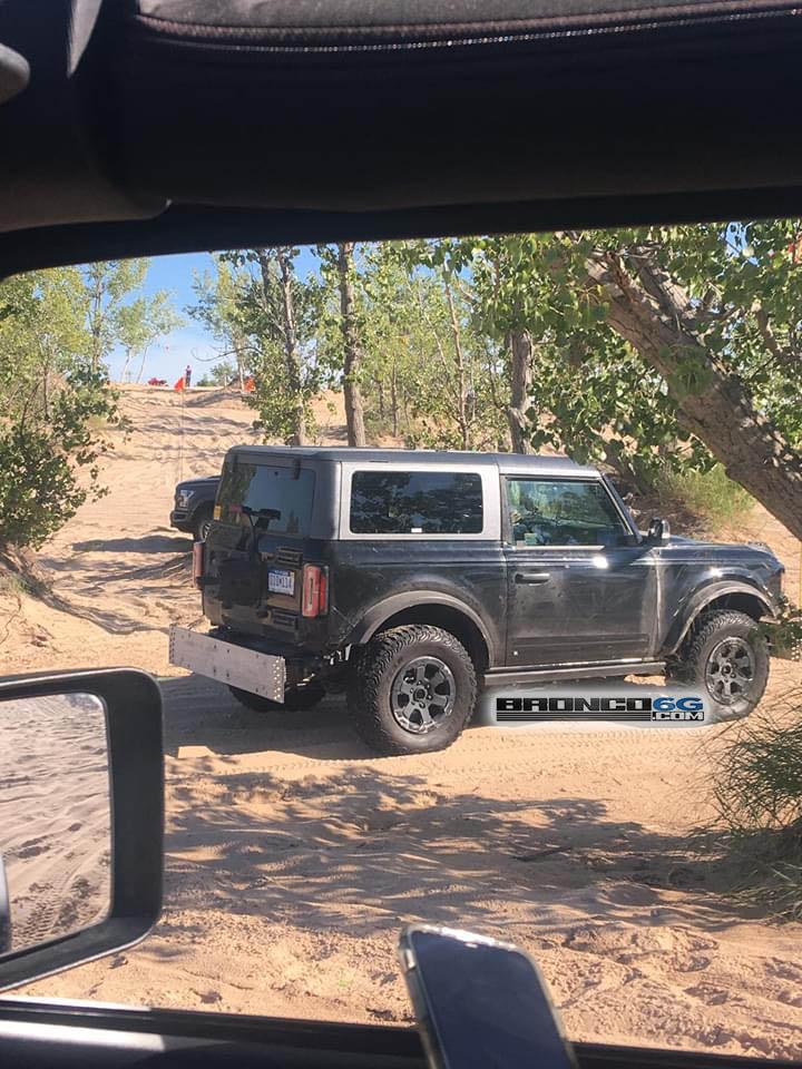 Ford Bronco More Broncos testing at Silver Lake Sand Dunes 2021 Bronco sasquatch dunes 12