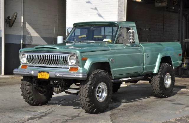 Ford Bronco Jeep releases 100k SUV. Used-1974-Jeep-J10