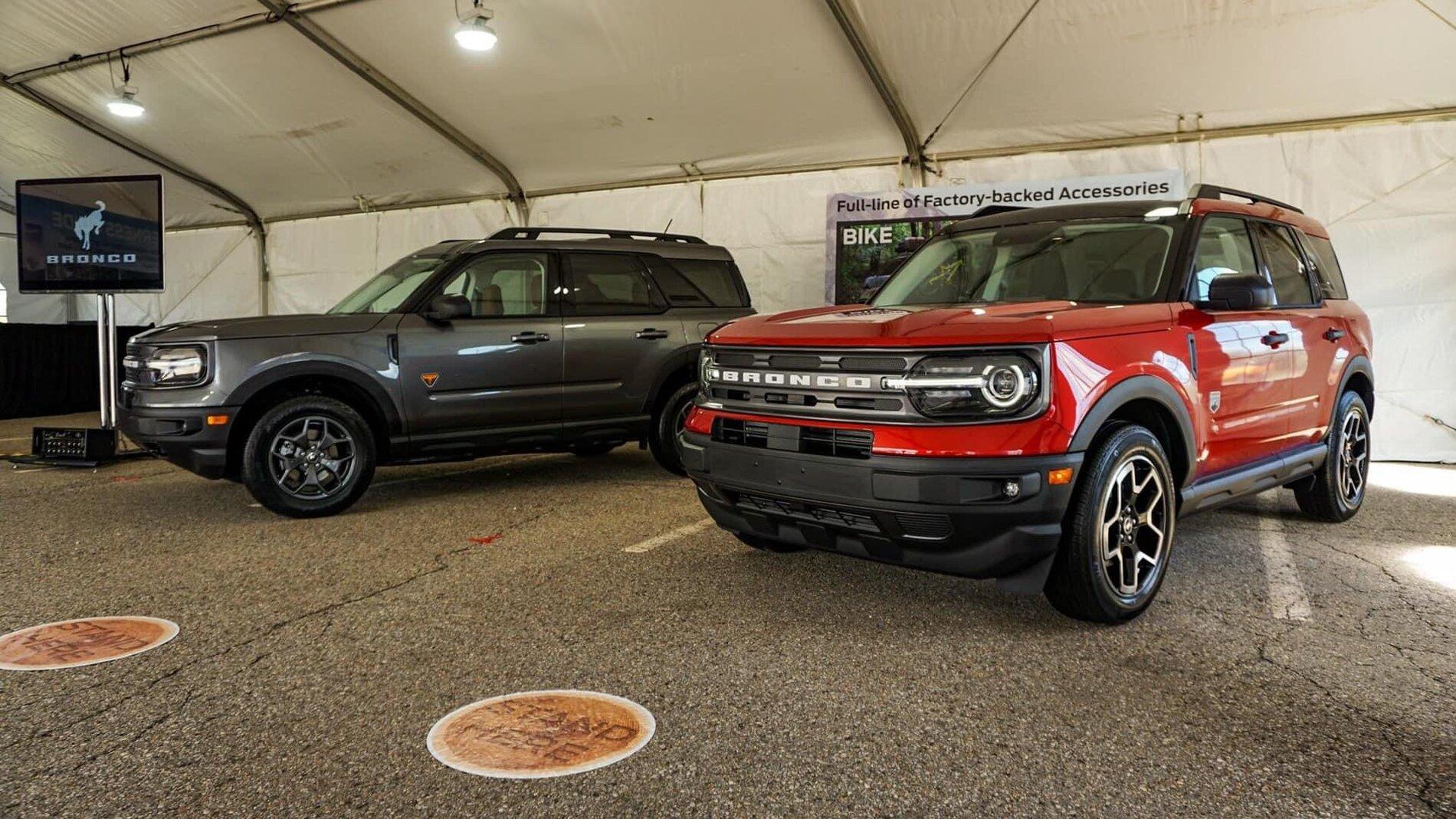Ford Bronco Carbonized Gray Paint Thread Cactus Gray Bronco Sport Badlands