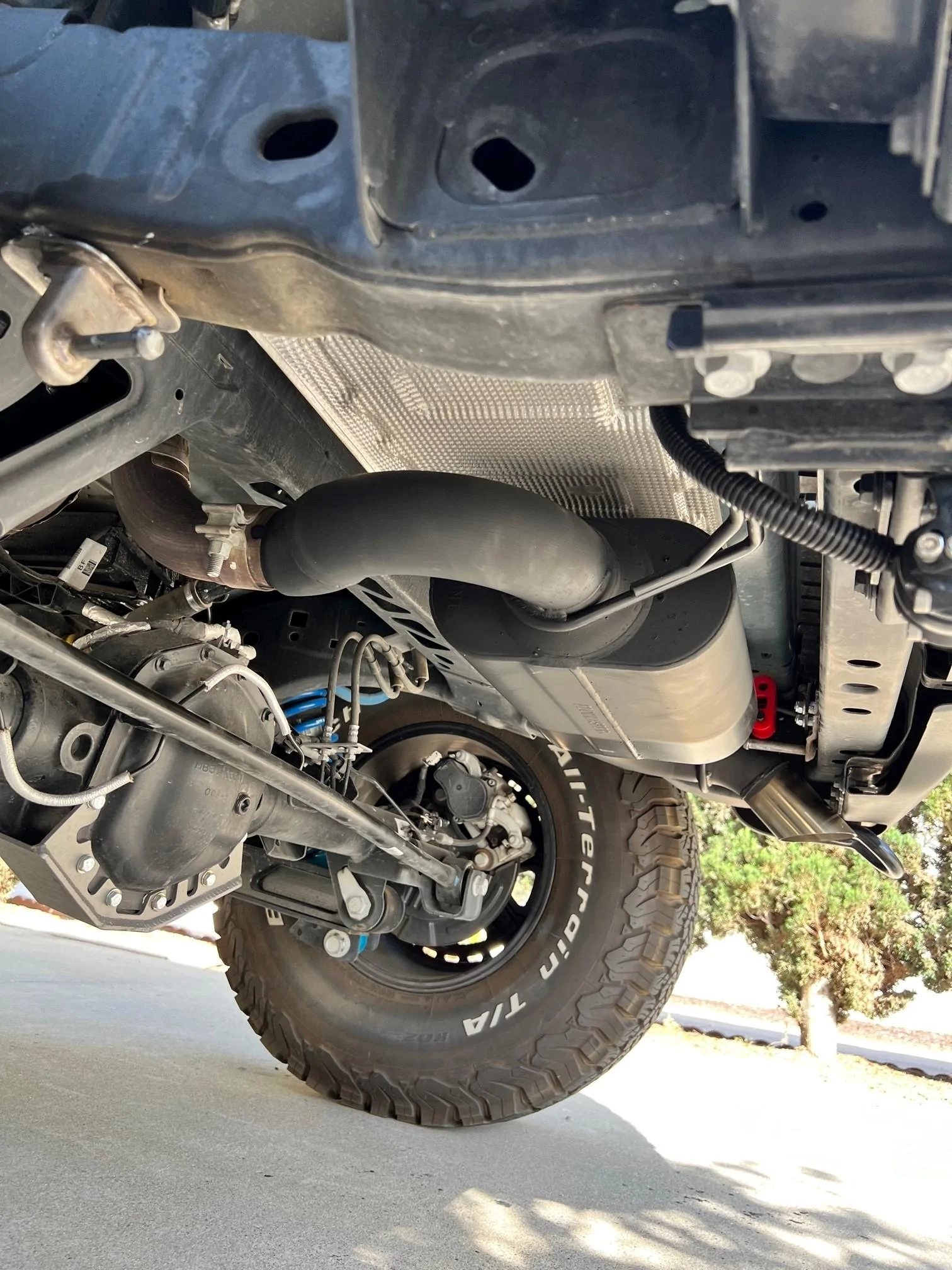 Ford Bronco Our Badlands exhaust