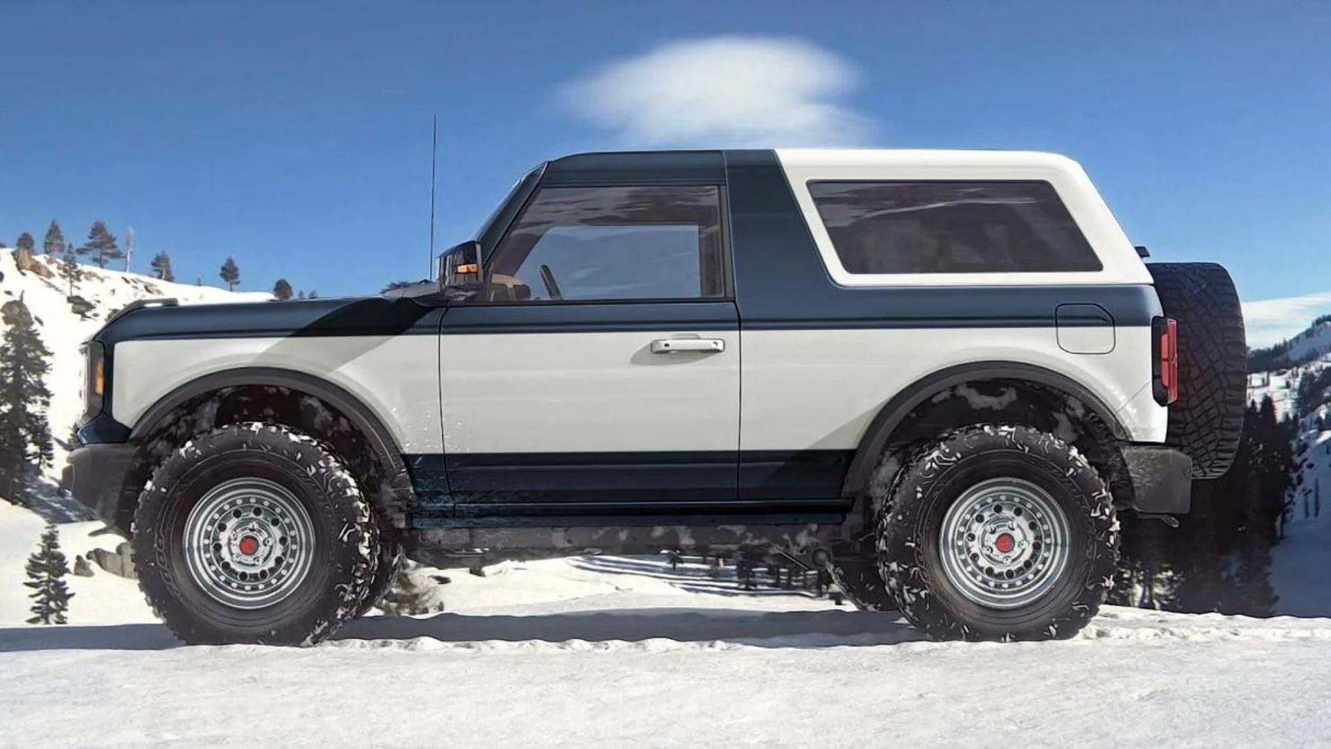 Ford Bronco Beautiful Custom Painted Bronco Build Motorious--66