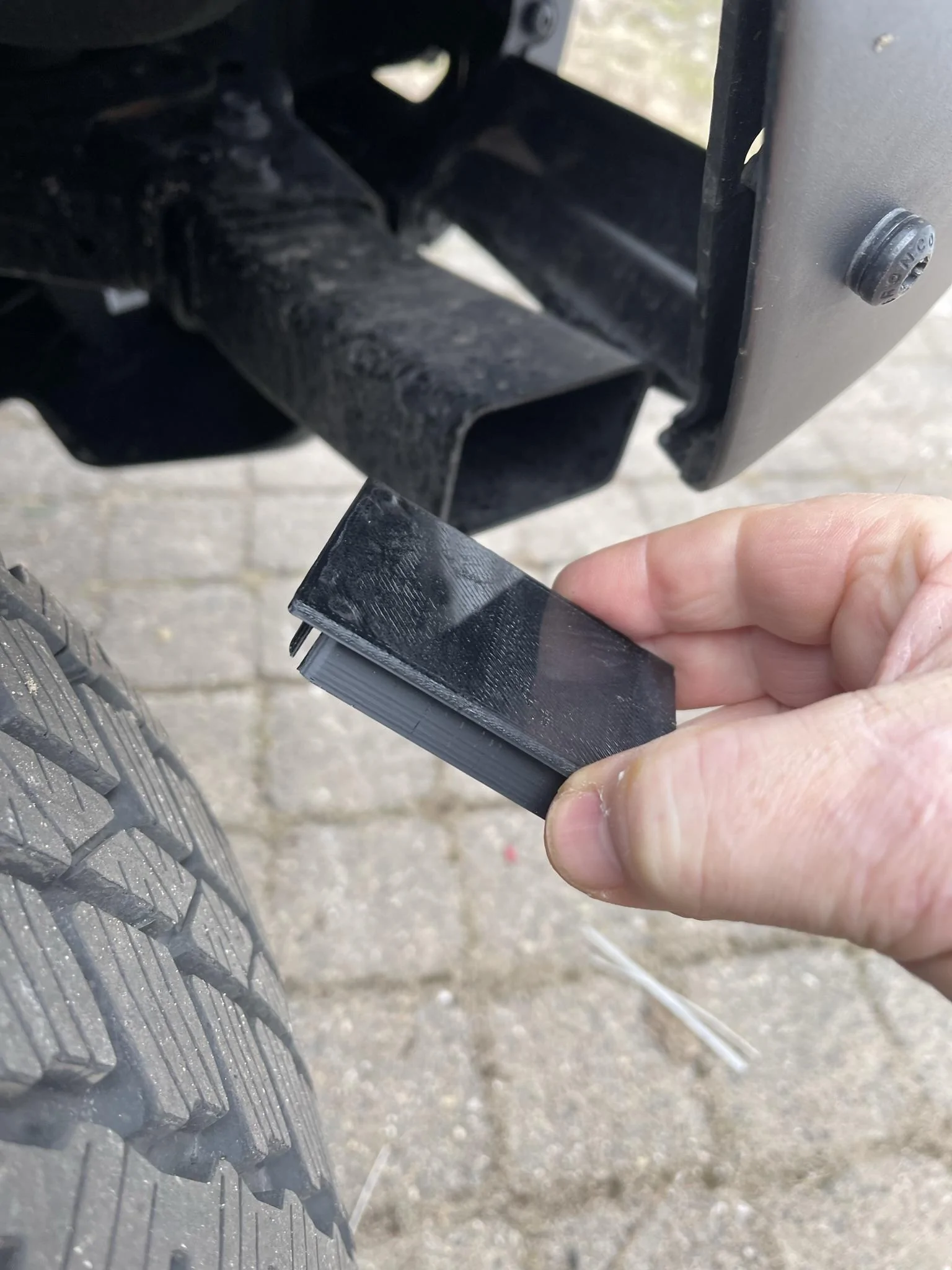 Ford Bronco Crash Bar Plugs 3D Printed IMG_3347