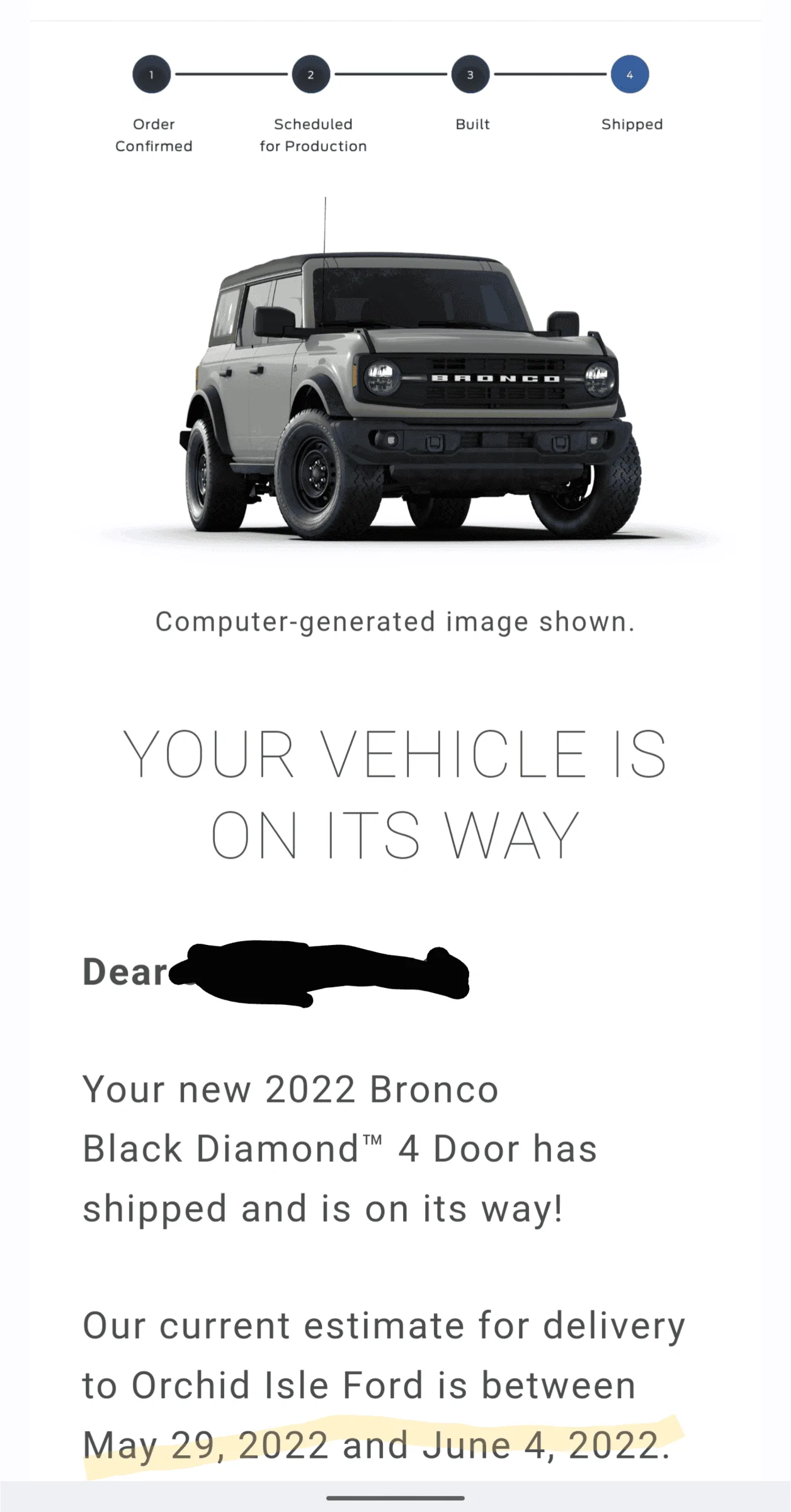 Ford Bronco 🛠 1/17/2022 Build week group Screenshot_20220426-063457