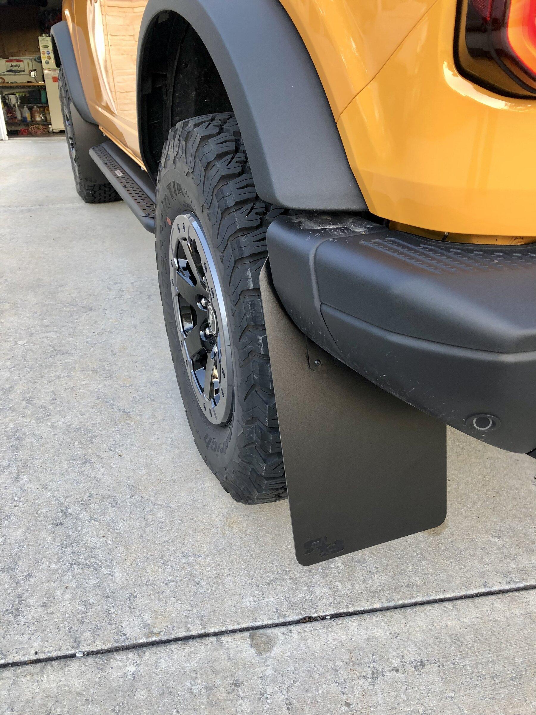 Ford Bronco RokBlokz Mudflaps Review 535E534D-CCE6-4F15-951E-D14B4D8B971F