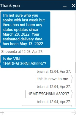 Ford Bronco 2/21/2022 Build Week Group frdcht5