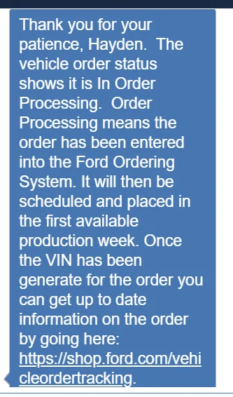 Ford Bronco January 2022 Orders Ford Chat