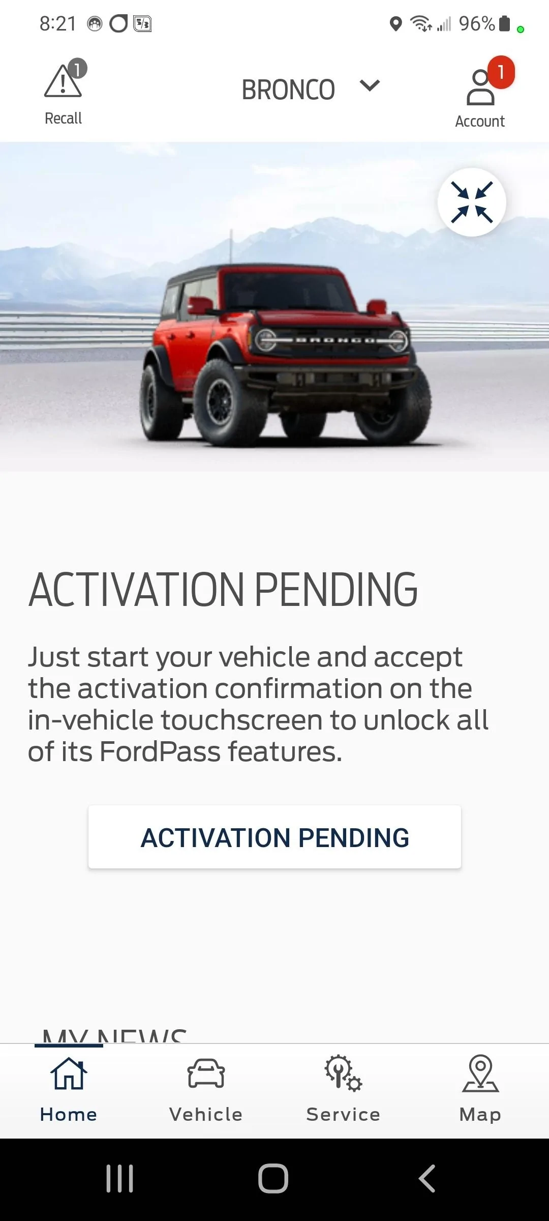 Ford Bronco FordPass App question ss