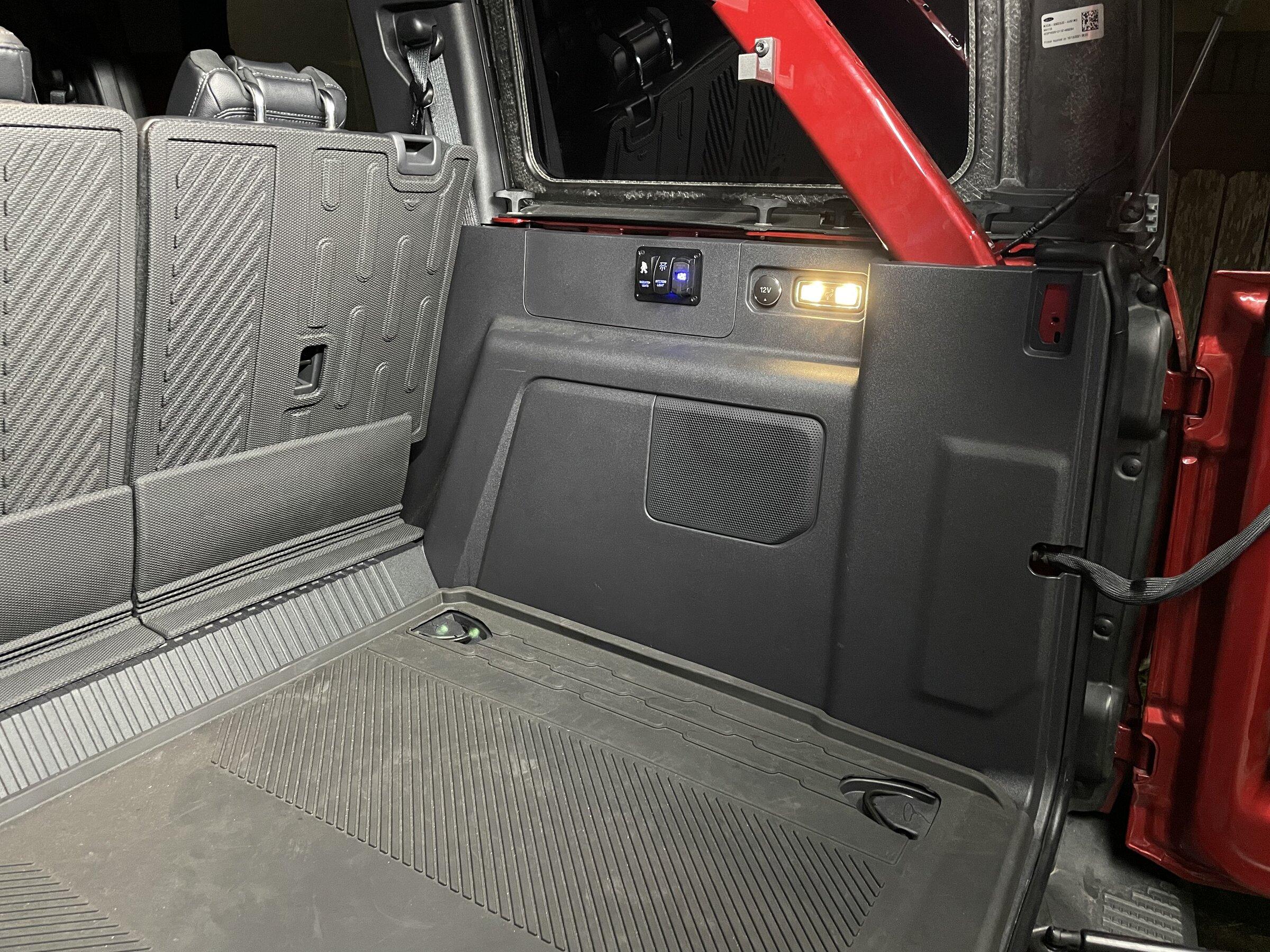 Ford Bronco Additional Cargo Area Lighting DIY - Done ✅ 37A42915-9229-42E8-A0E1-216D6CB31786