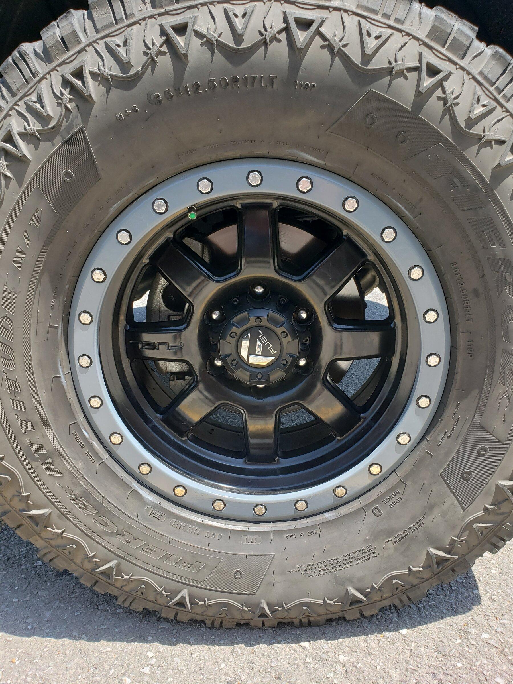 Ford Bronco Refinished wheels 20220428_122725