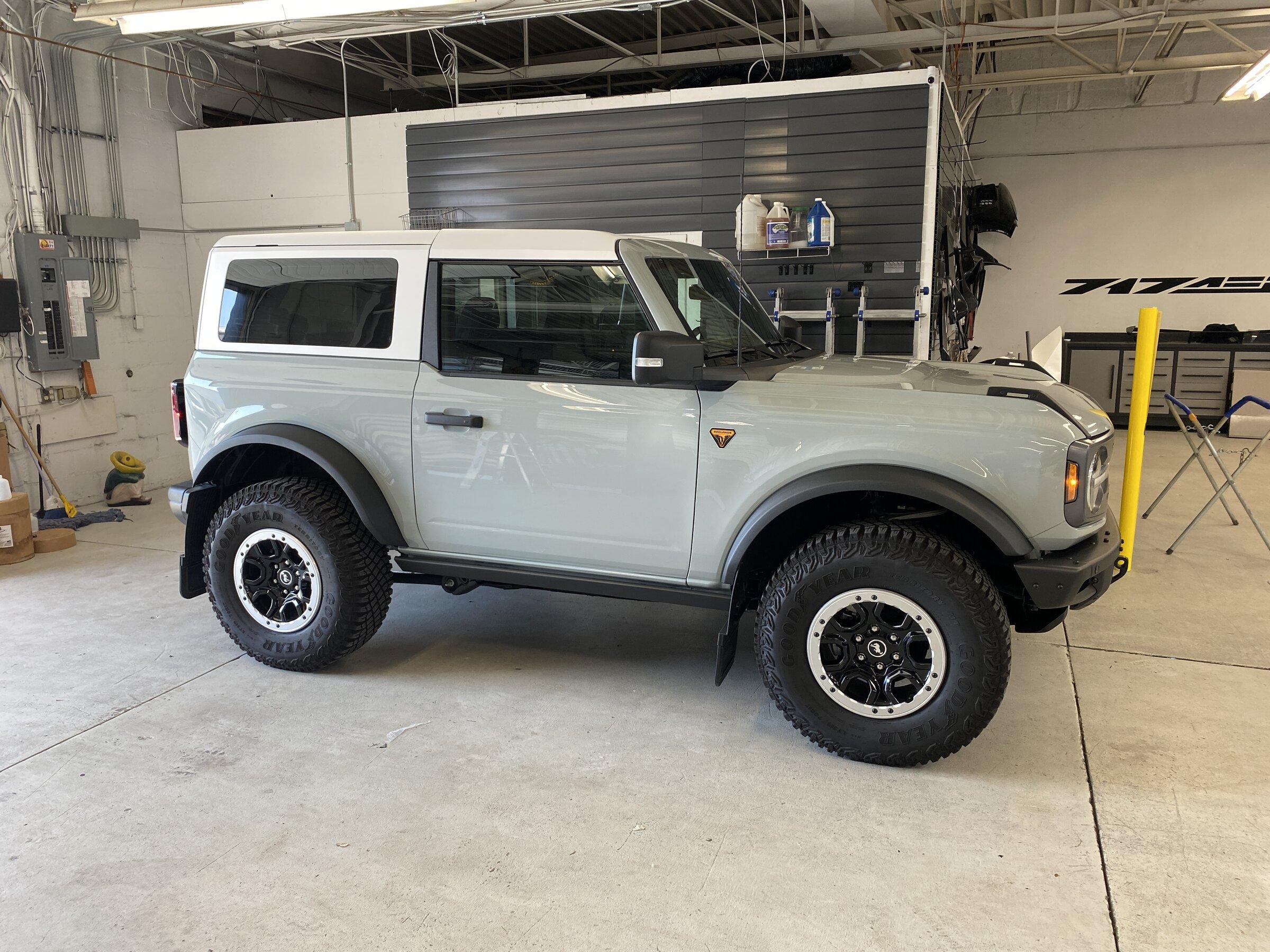 Ford Bronco Finished - White Vinyl Wrap MIC Hard Top (w/ New Closeup Pics) 96A1BE7C-224B-4D30-BD96-1D6648B5C22A