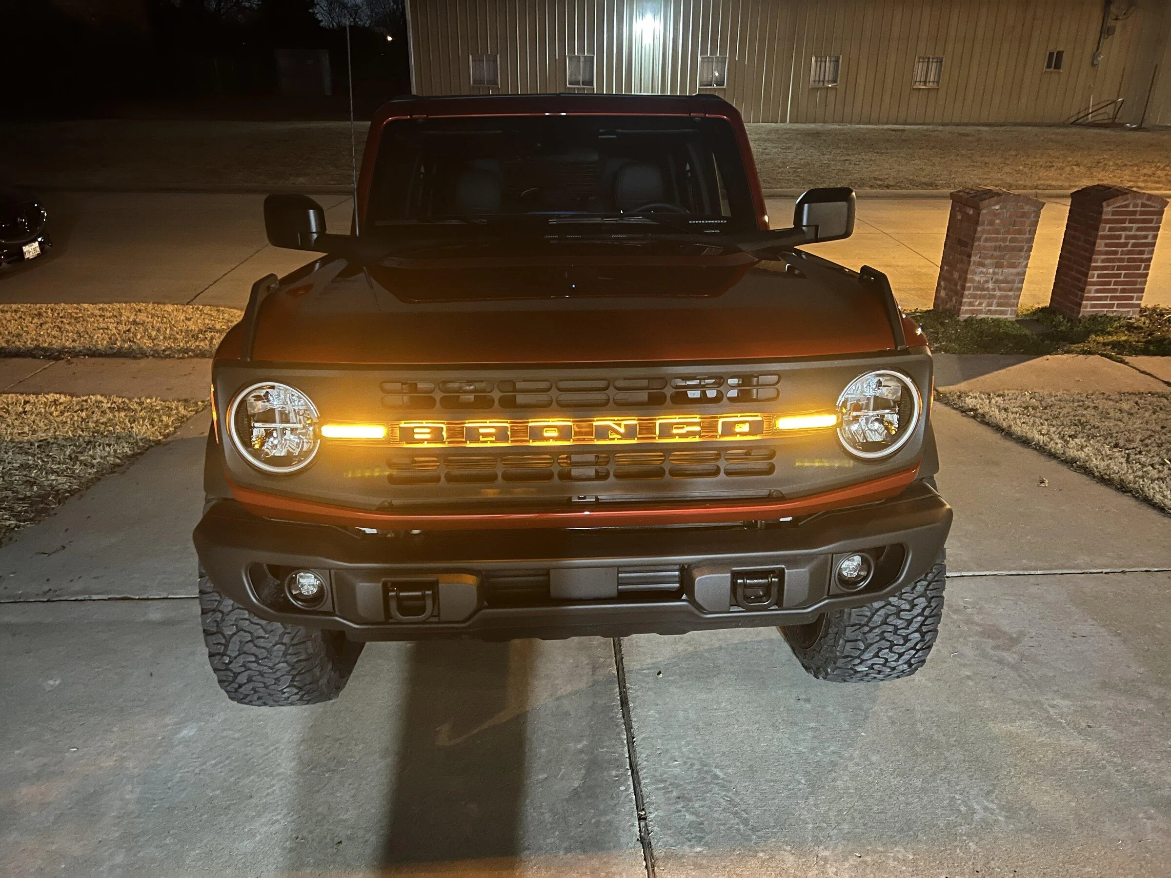 Ford Bronco Grill Letter Changeout IMG_0438