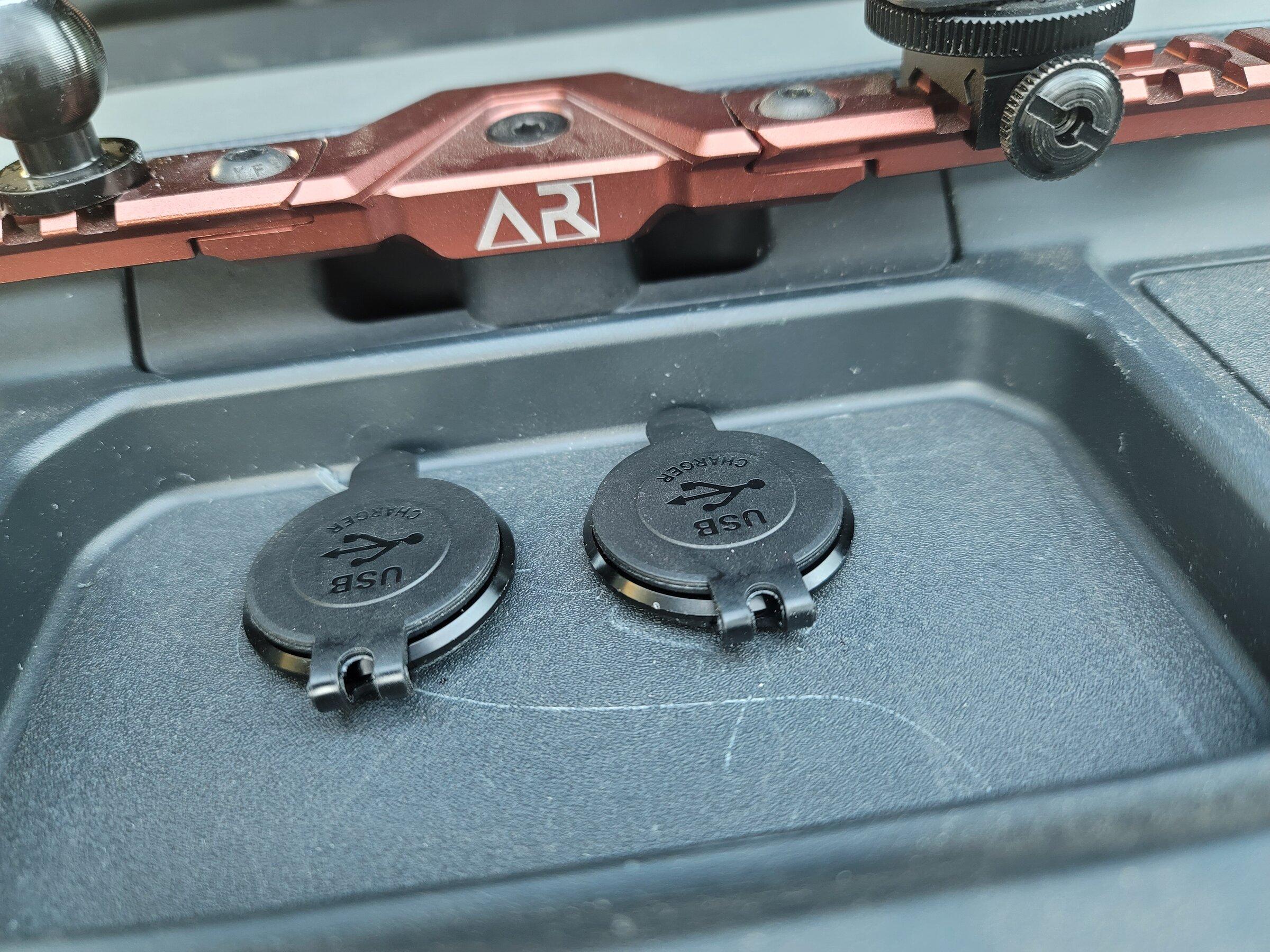 Ford Bronco Auxilliary power port(s) installation. 20220428_192003