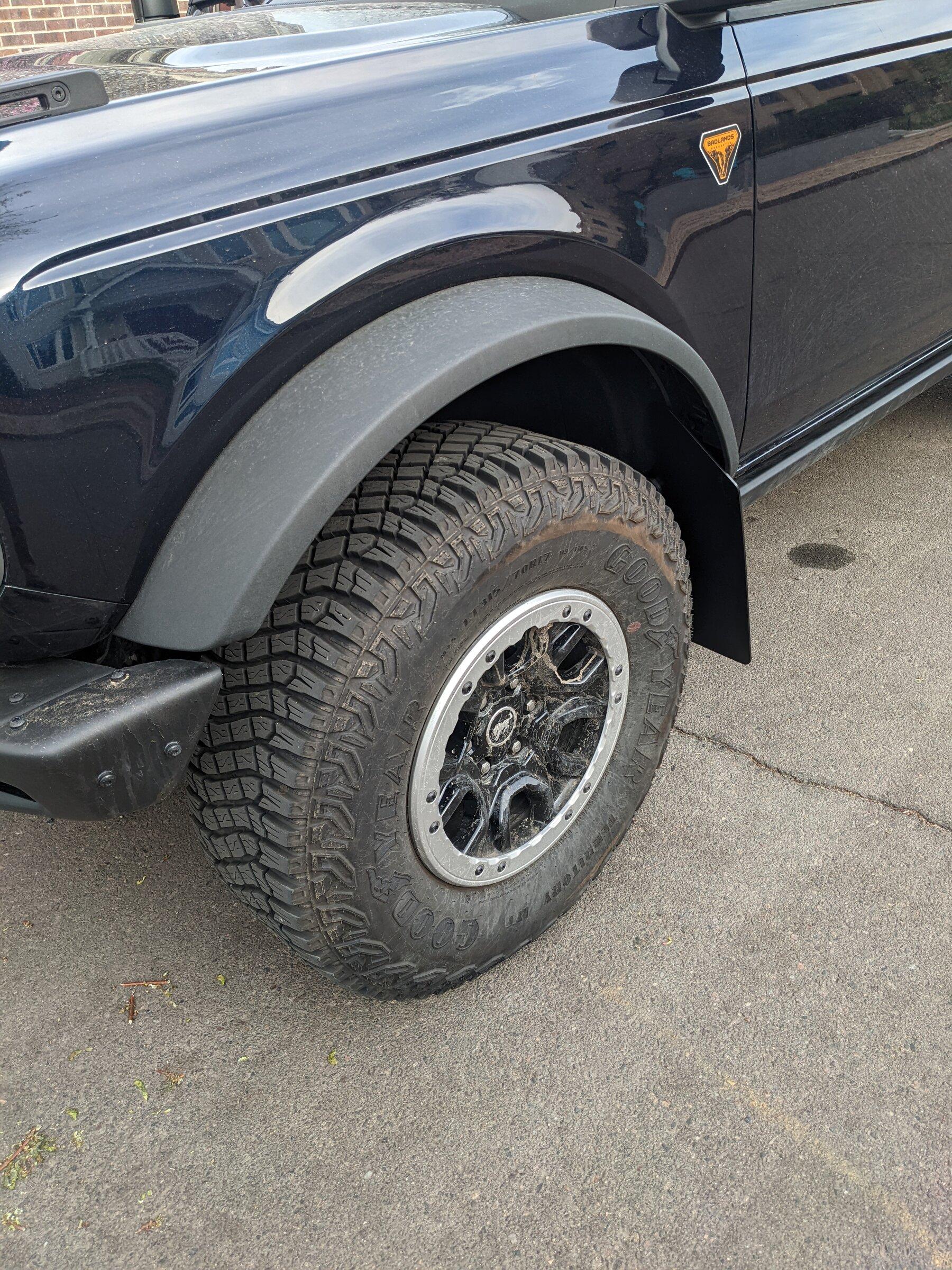 Ford Bronco RokBlokz Mudflaps Review PXL_20220428_232025072