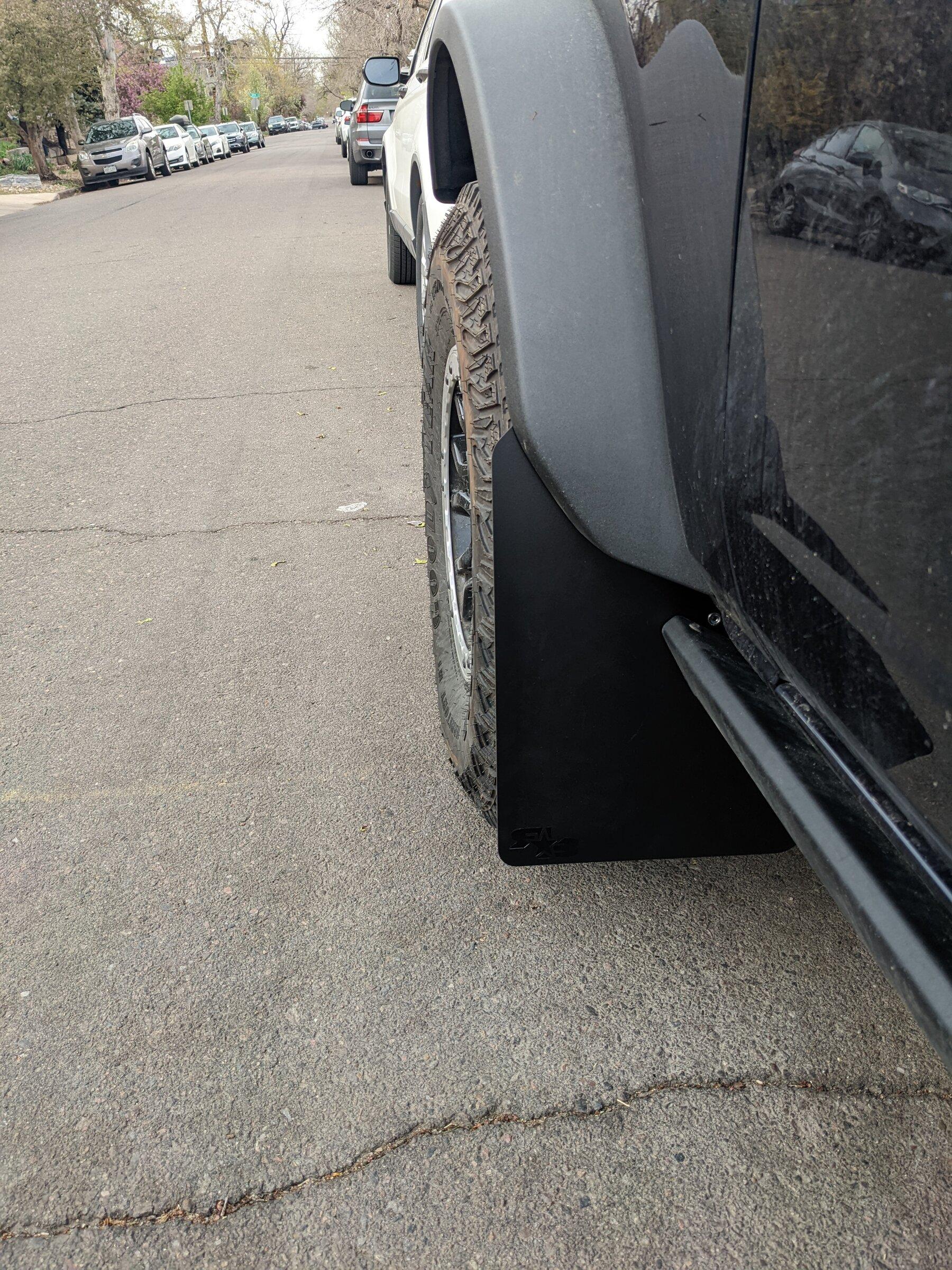 Ford Bronco RokBlokz Mudflaps Review PXL_20220428_232041742