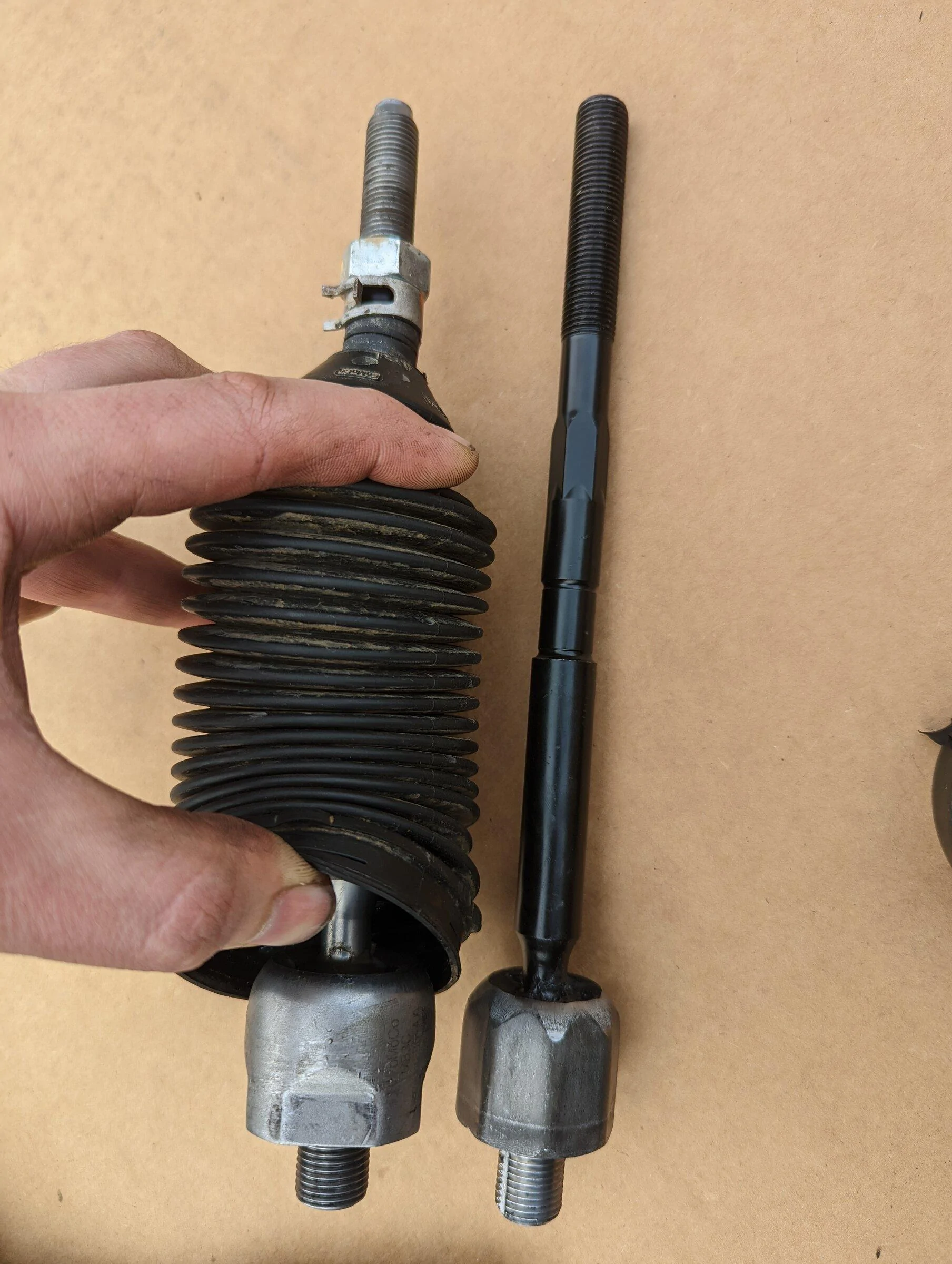 Ford Bronco Exploring off-the-shelf tie rod upgrades PXL_20220428_234734242