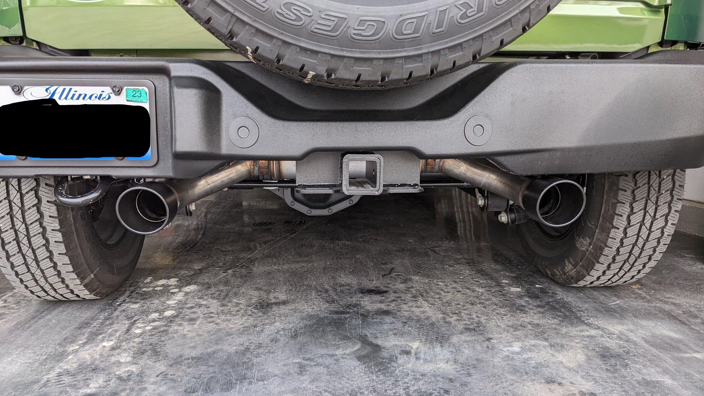 Ford Bronco Flowmaster FlowFX Axle-Back Muffler $250 Flow1