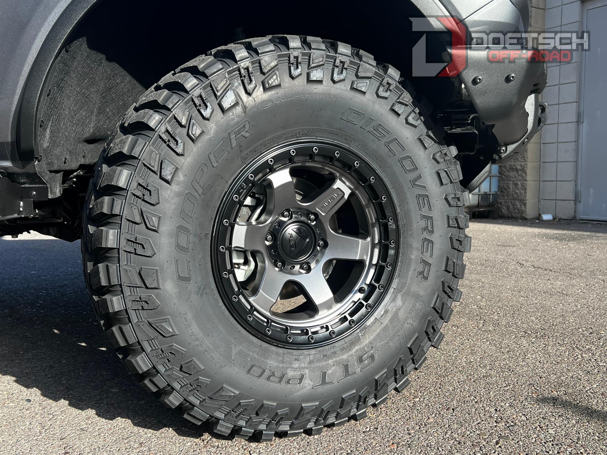 Ford Bronco Mikes Carbonized Fabtech & Fuel Badlands build on 37s 279525316_2332334653576187_1214116187364717659_n