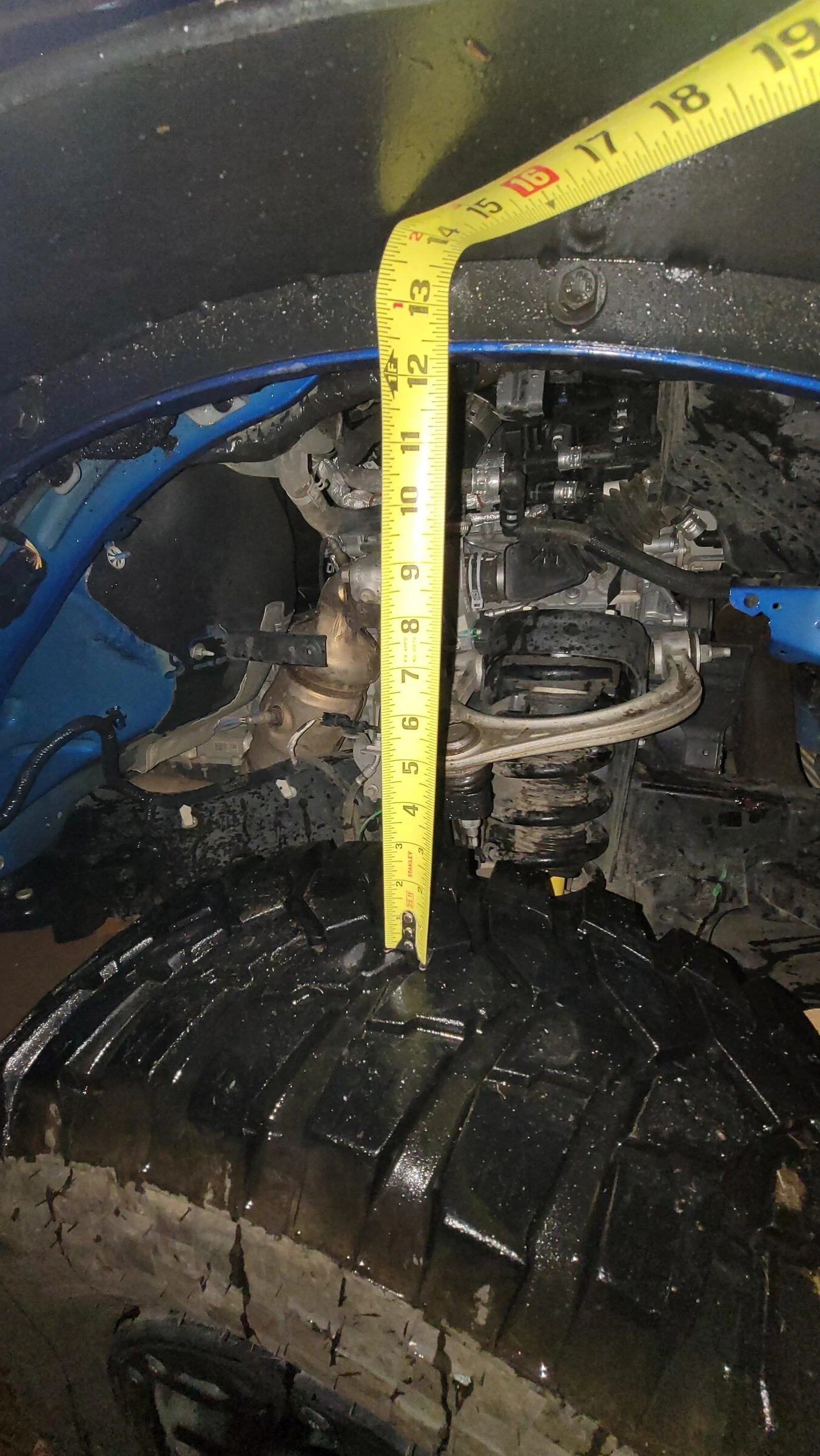 Ford Bronco Added Rough Country RC lifted knuckles ...now have 12.5" Wheel travel.!!! 20220429_220458
