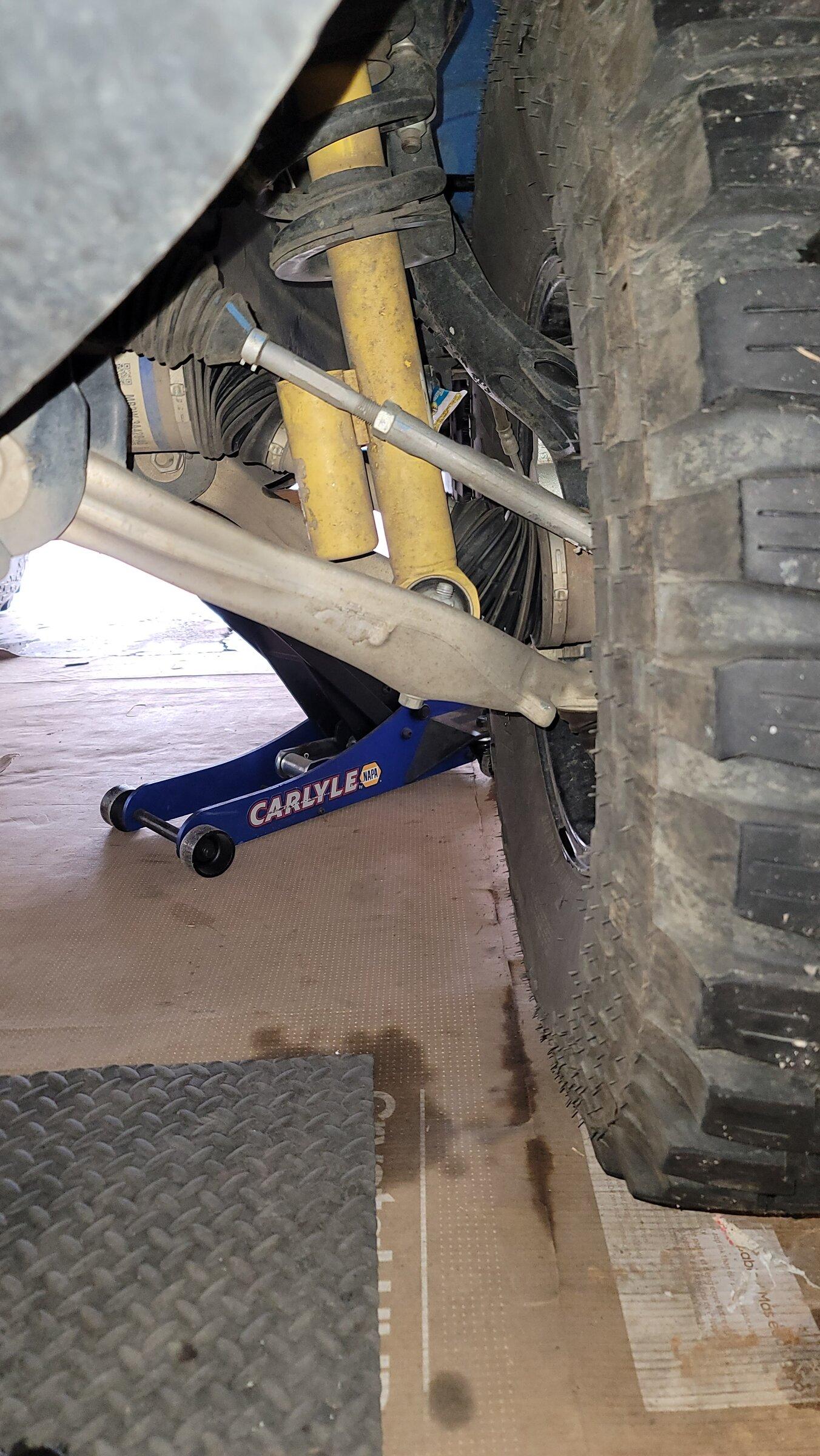 Ford Bronco Exploring off-the-shelf tie rod upgrades 20220430_080348