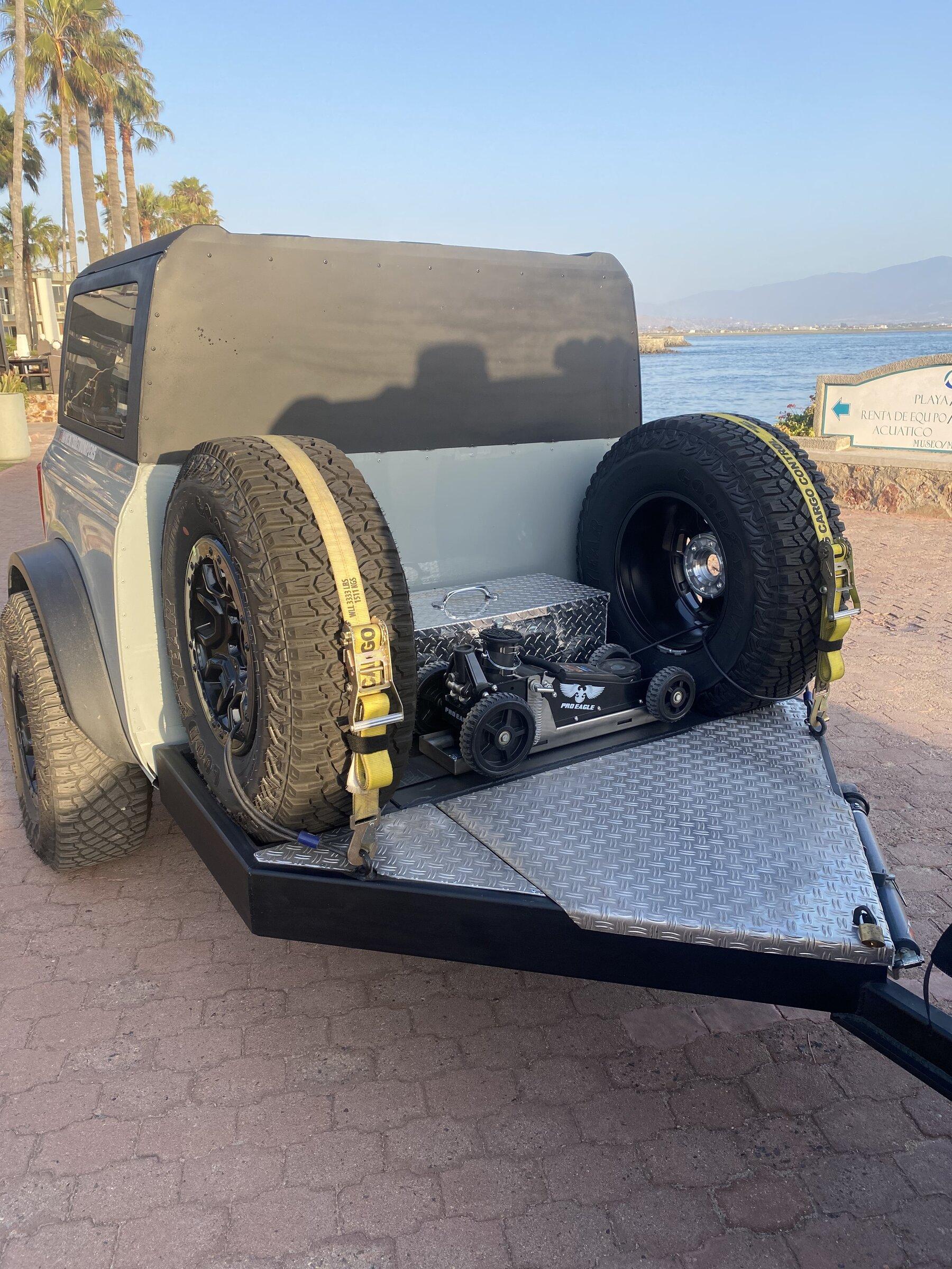 Ford Bronco 2022 NORRA Mexican 1000 -  Stock Bronco WildTrak #725 w/ Support From Custom Bronco Trailer! 772FF2CA-249E-43CE-B95F-8BD5419321B7